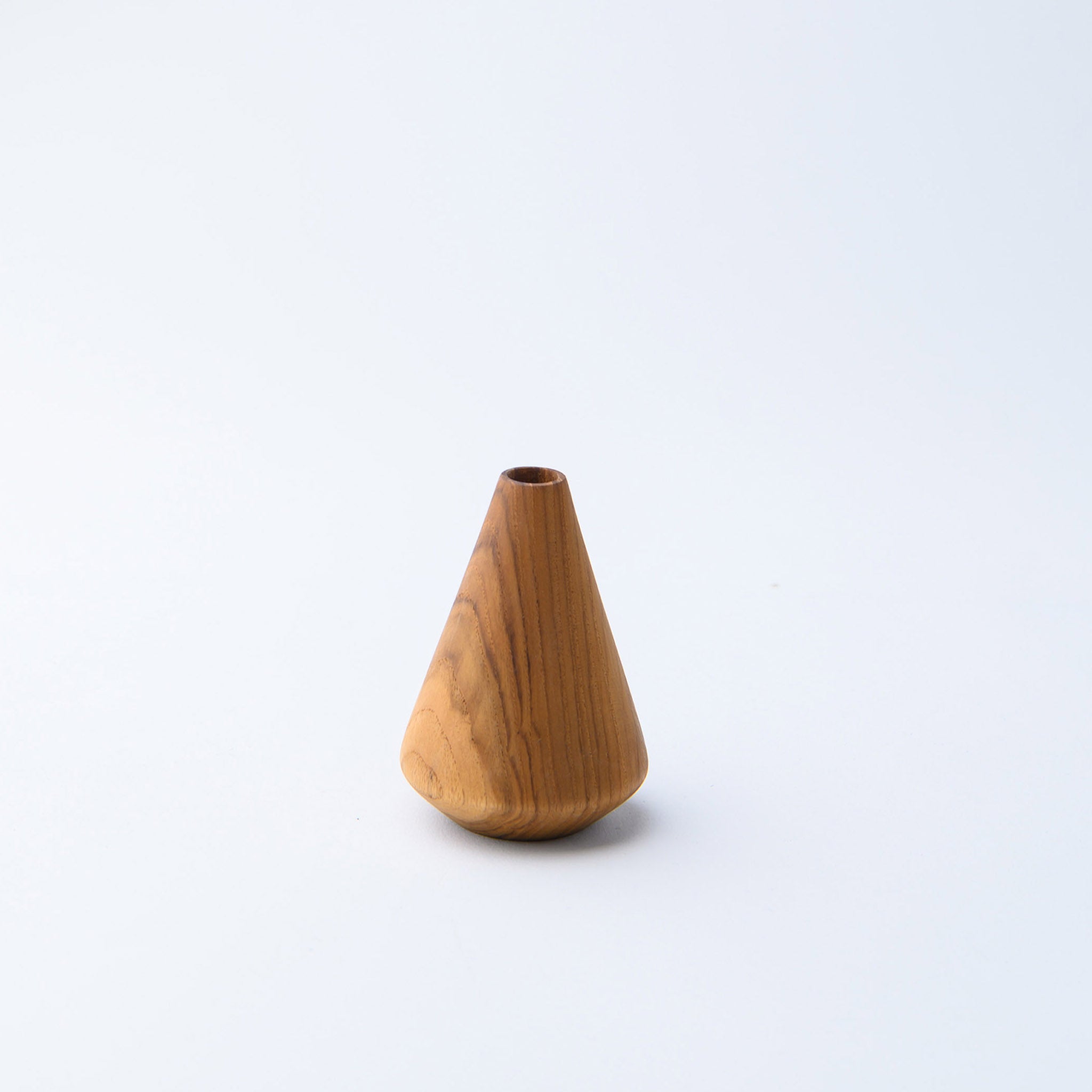 FLOWER VASE TYPE E 9.7 CM. (TEAK)