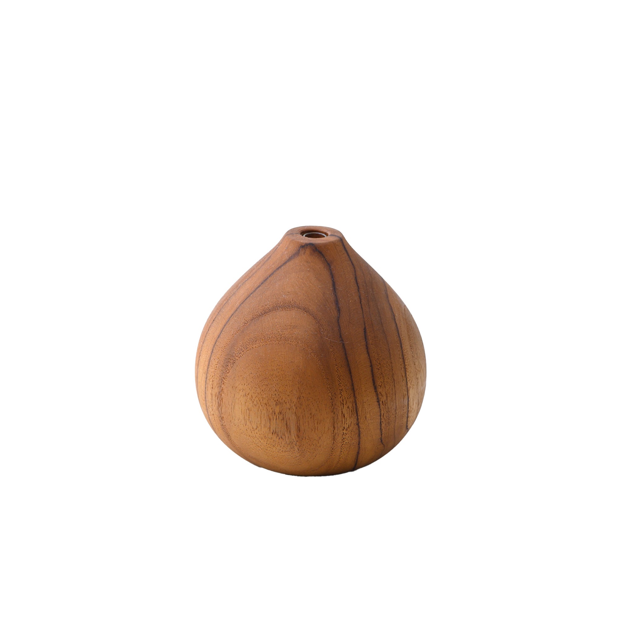 FLOWER VASE TYPE A 12 CM. (TEAK)