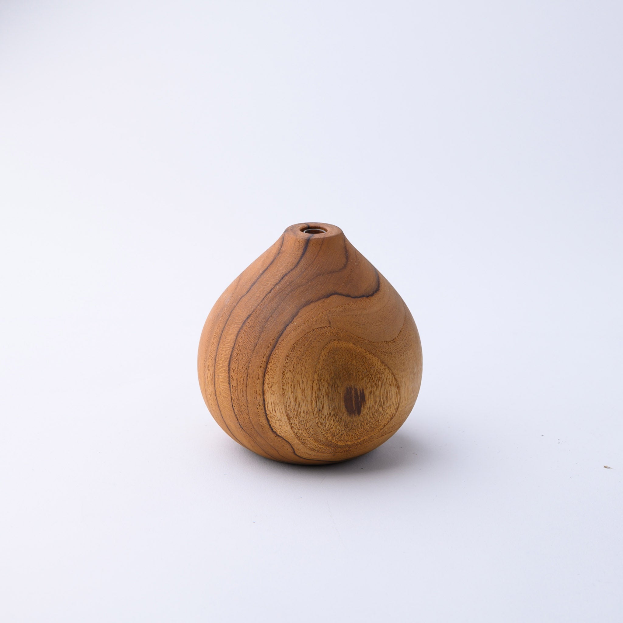 FLOWER VASE TYPE A 12 CM. (TEAK)