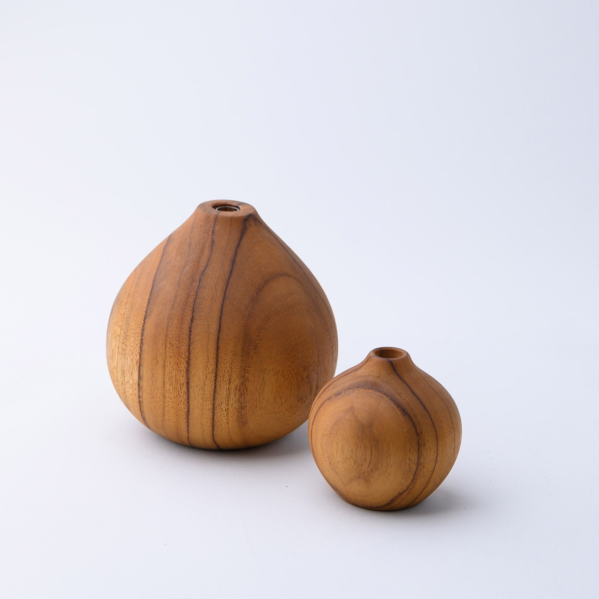 FLOWER VASE TYPE A 12 CM. (TEAK)
