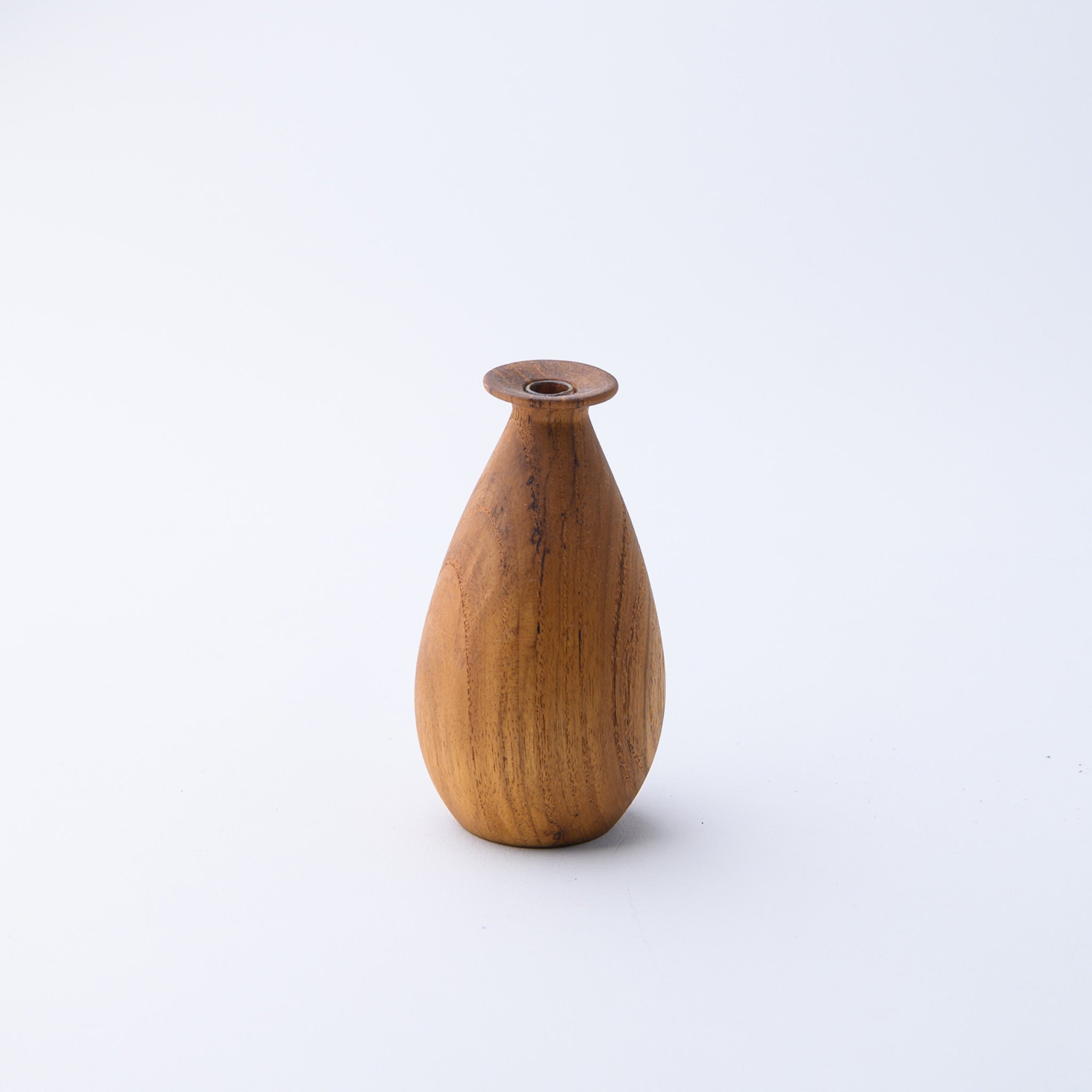 FLOWER VASE TYPE F 12 CM.(TEAK)