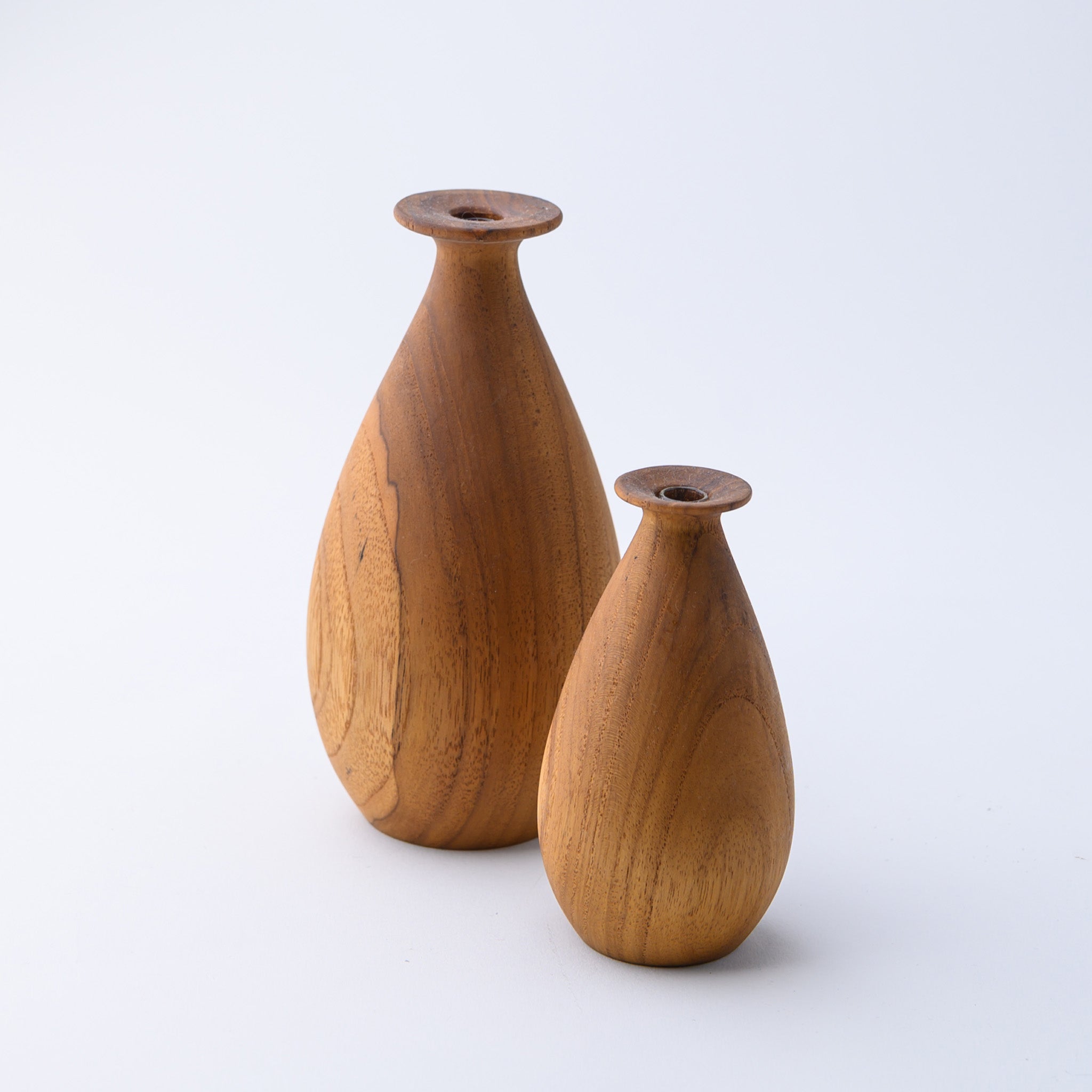 FLOWER VASE TYPE F 12 CM.(TEAK)