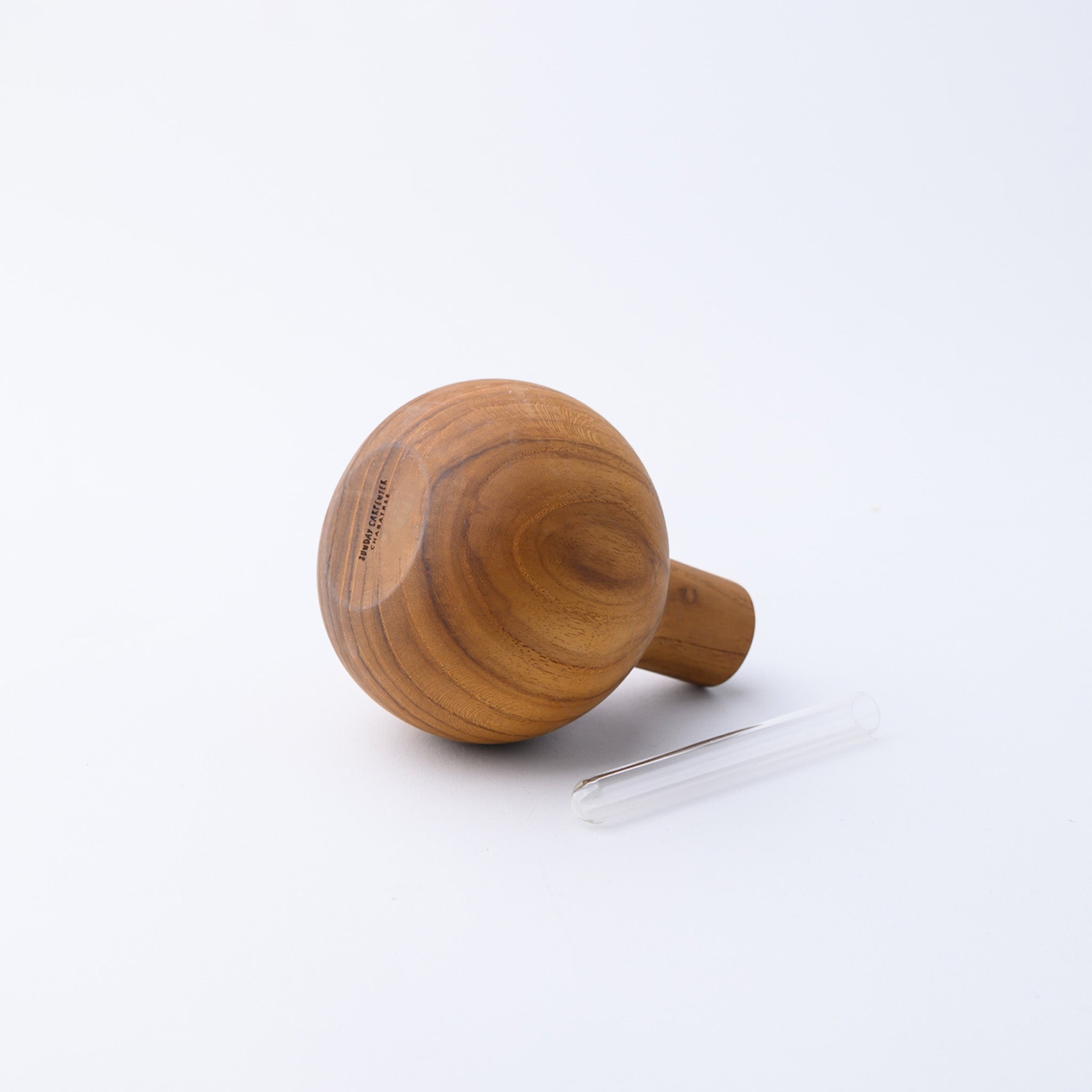 FLOWER VASE TYPE B 12 CM.(TEAK)