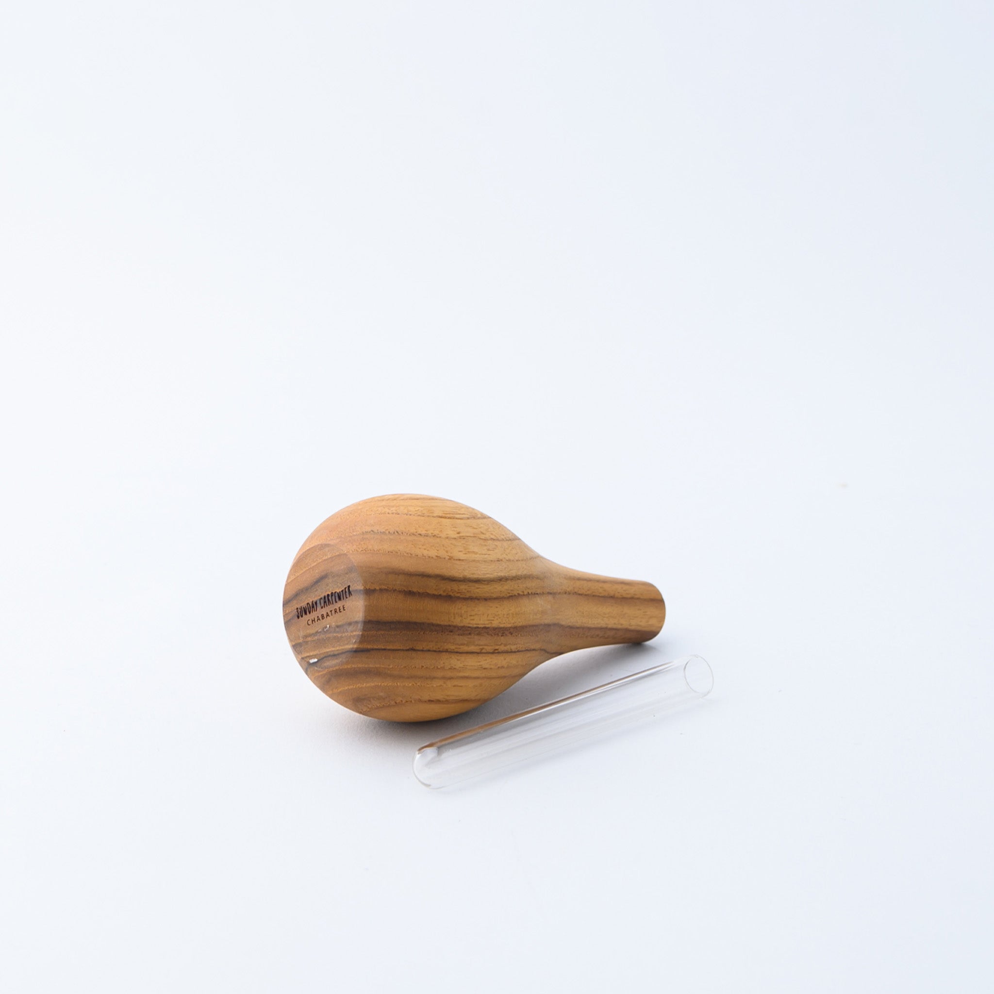 FLOWER VASE TYPE C 12 CM.(TEAK)
