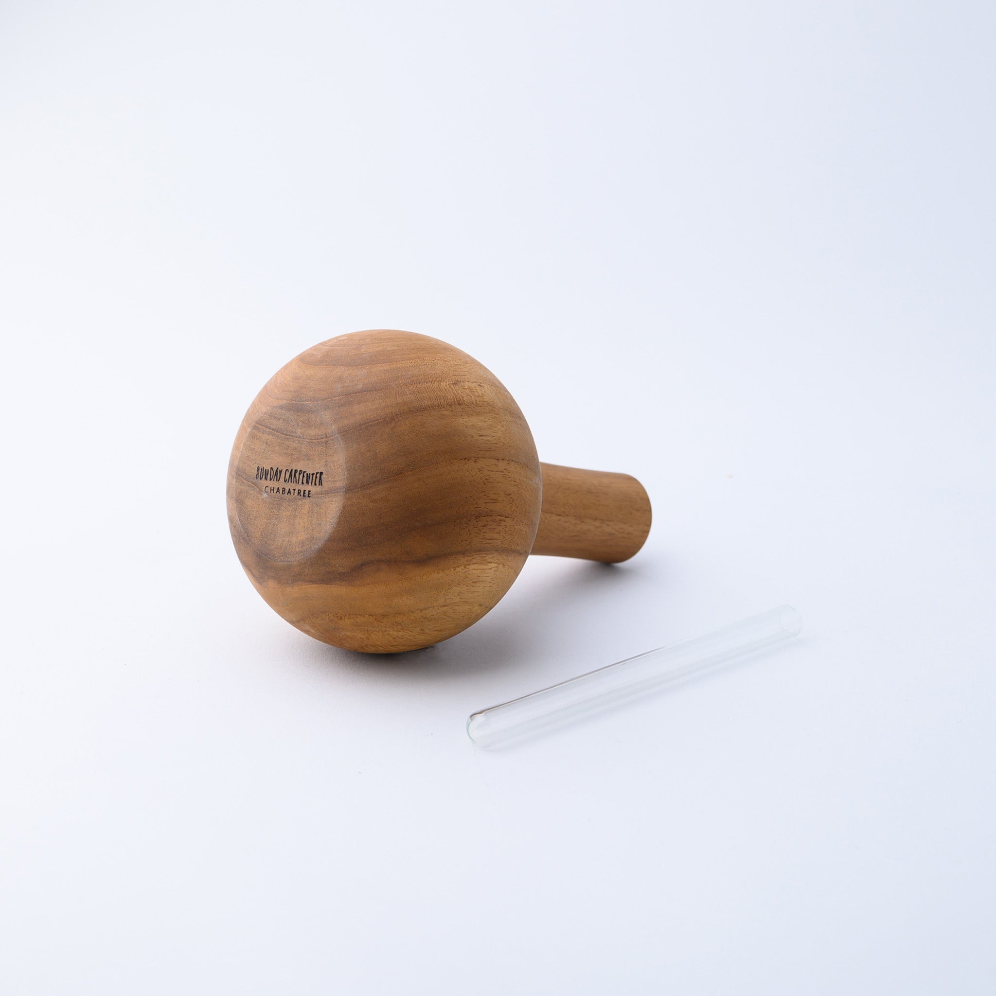 FLOWER VASE TYPE B 17 CM.(TEAK)