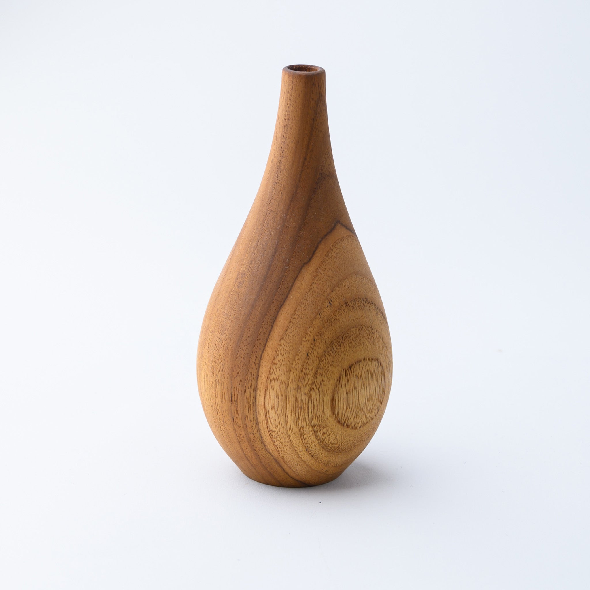 FLOWER VASE TYPE C 20 CM.(TEAK)
