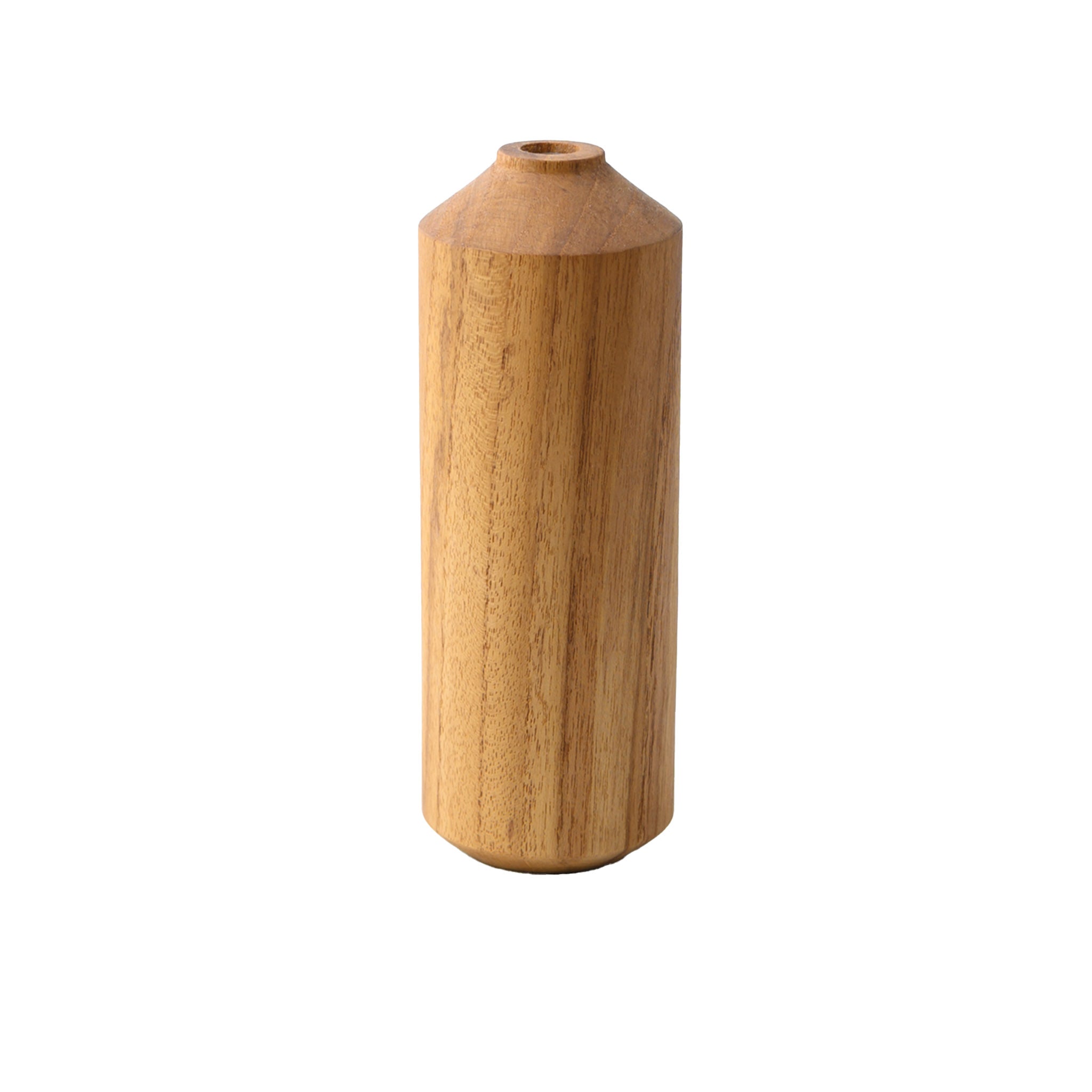 FLOWER VASE TYPE D 20 CM.(TEAK)