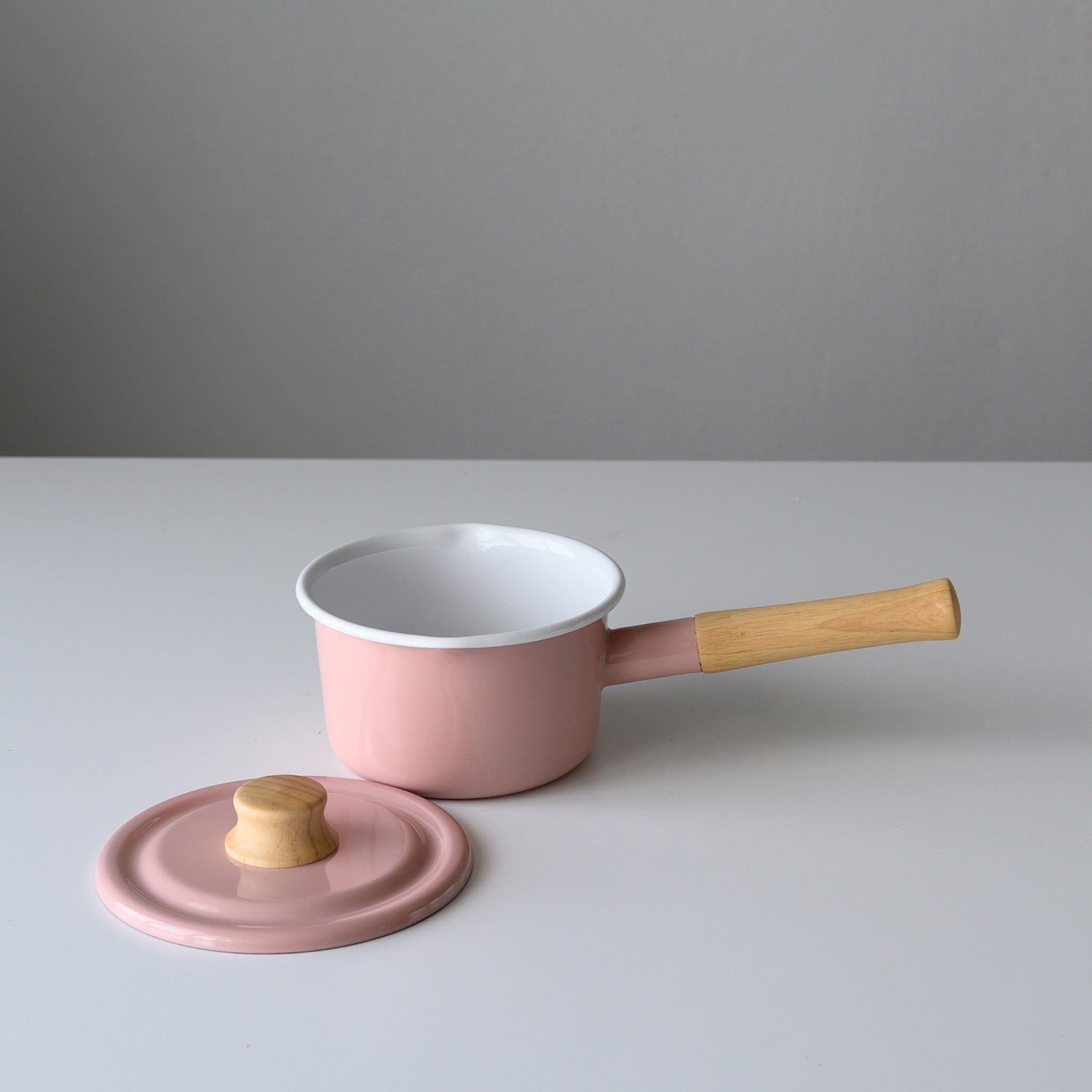 COTTON 14 CM. MILK PAN (ASH PINK)