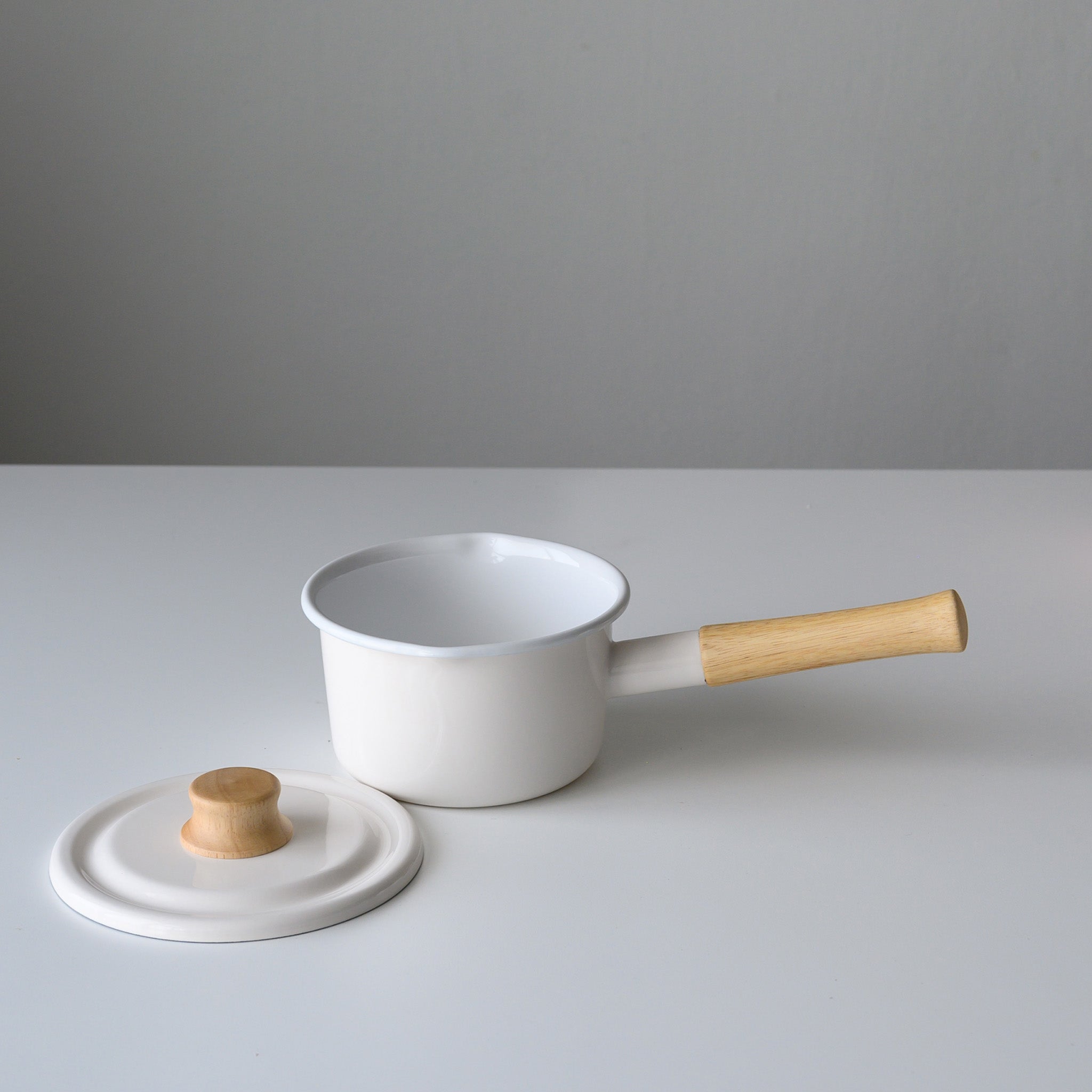 COTTON 14 CM. MILK PAN (WHITE)