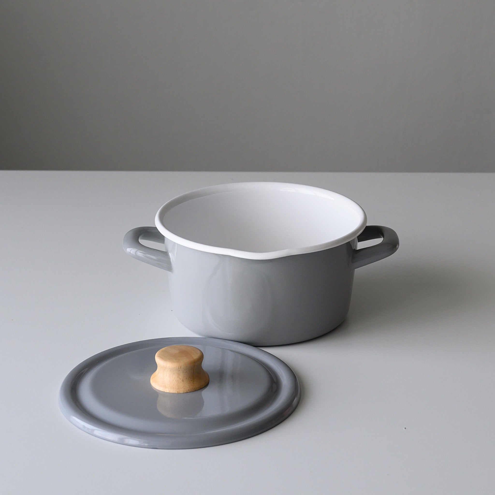 COTTON 18 CM. CASSEROLE (LIGHT GRAY)