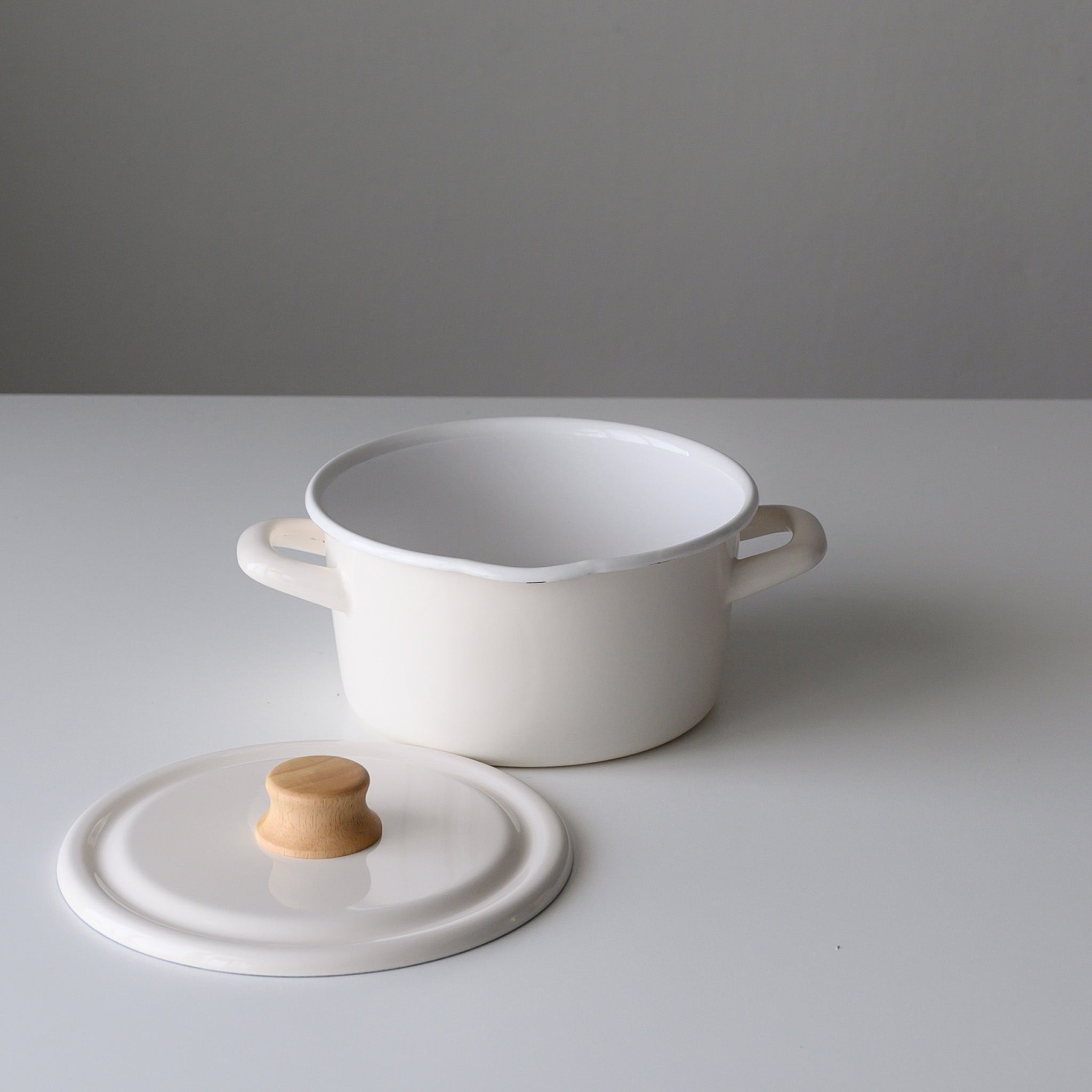 COTTON 18 CM. CASSEROLE (WHITE)