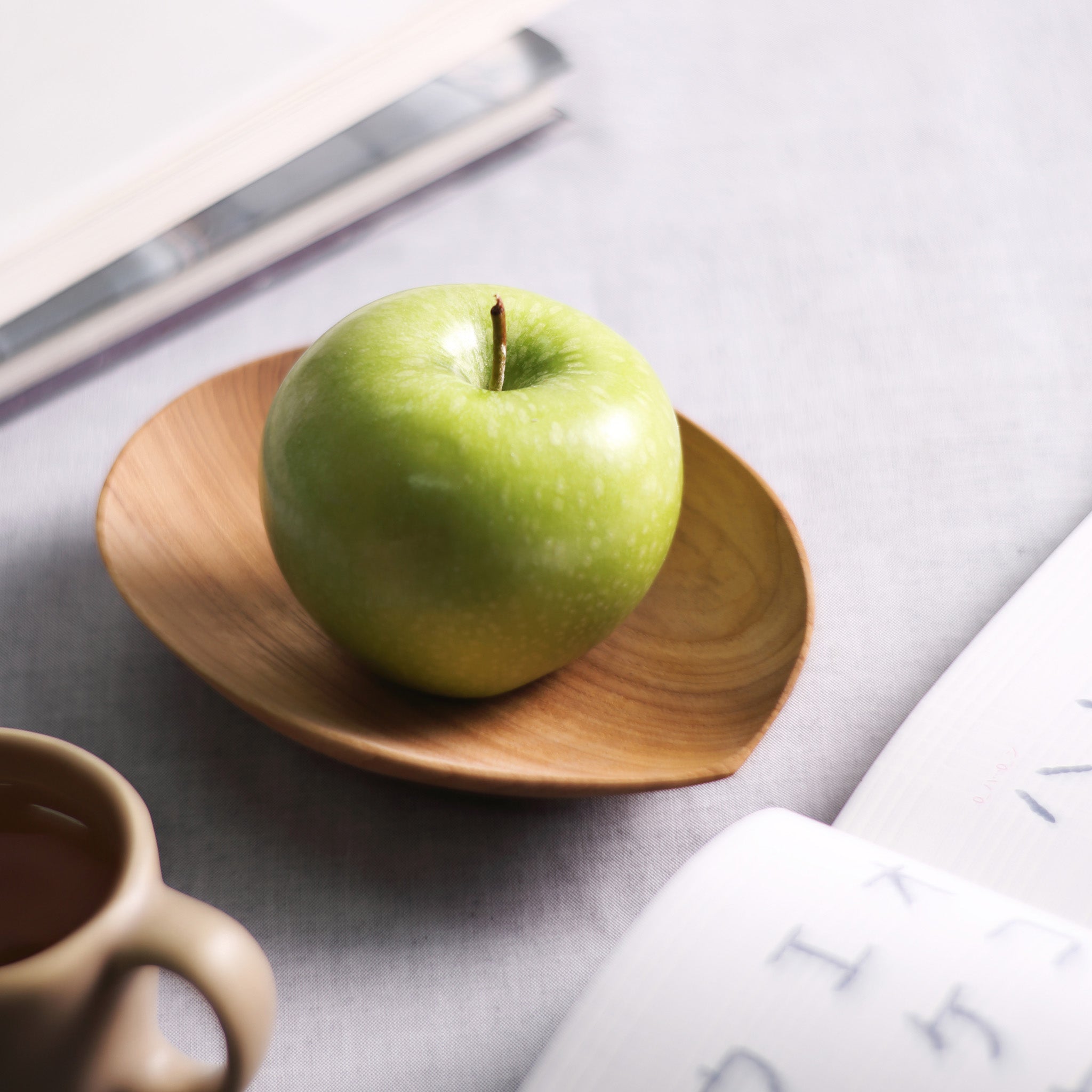 LIFE PLATE S (TEAK)
