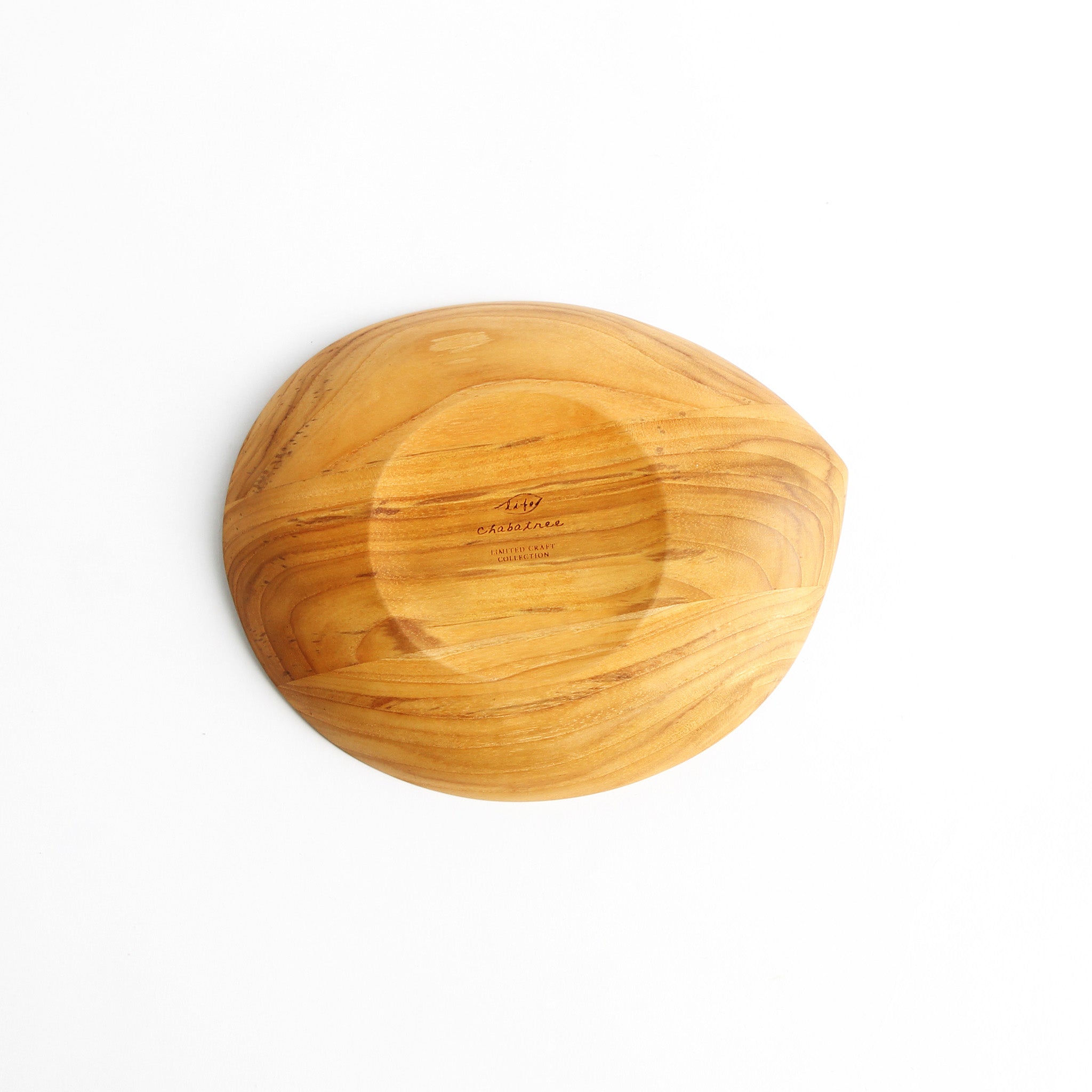 LIFE PLATE M  (TEAK)