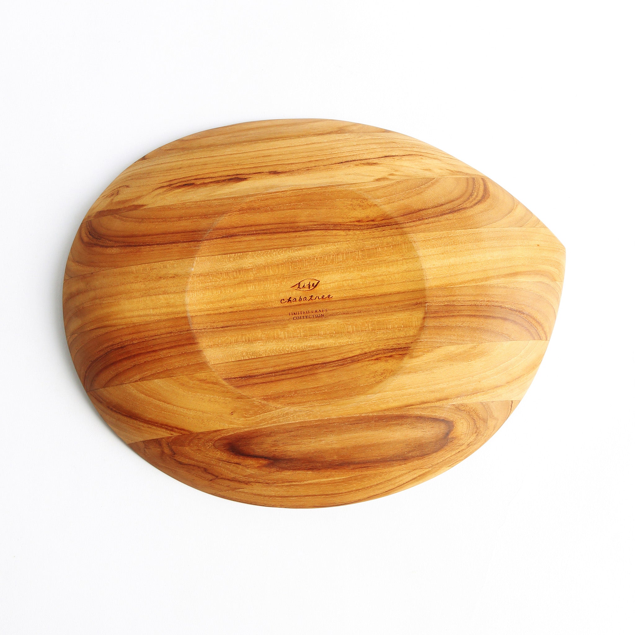 LIFE PLATE L (TEAK)