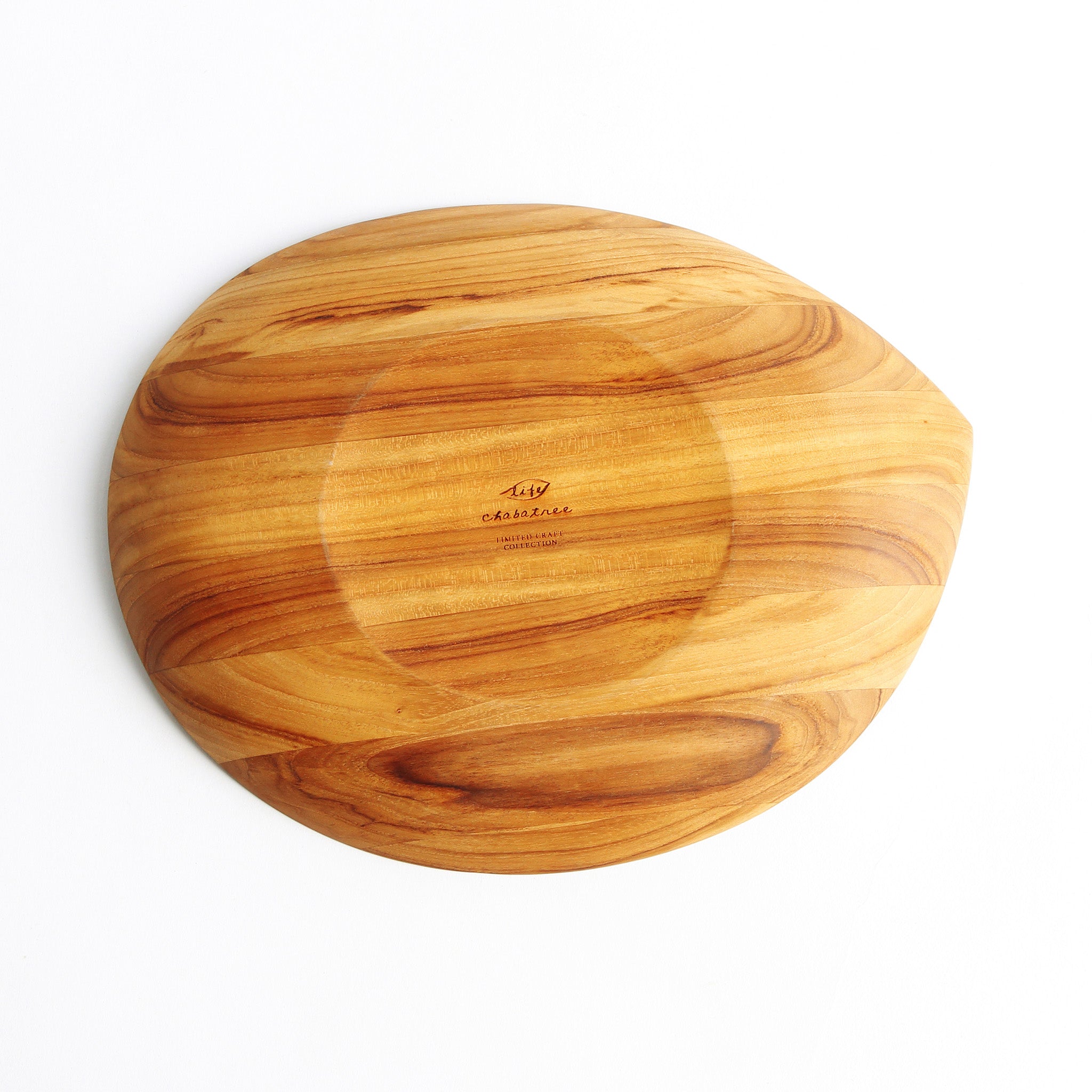 LIFE PLATE L  (TEAK)