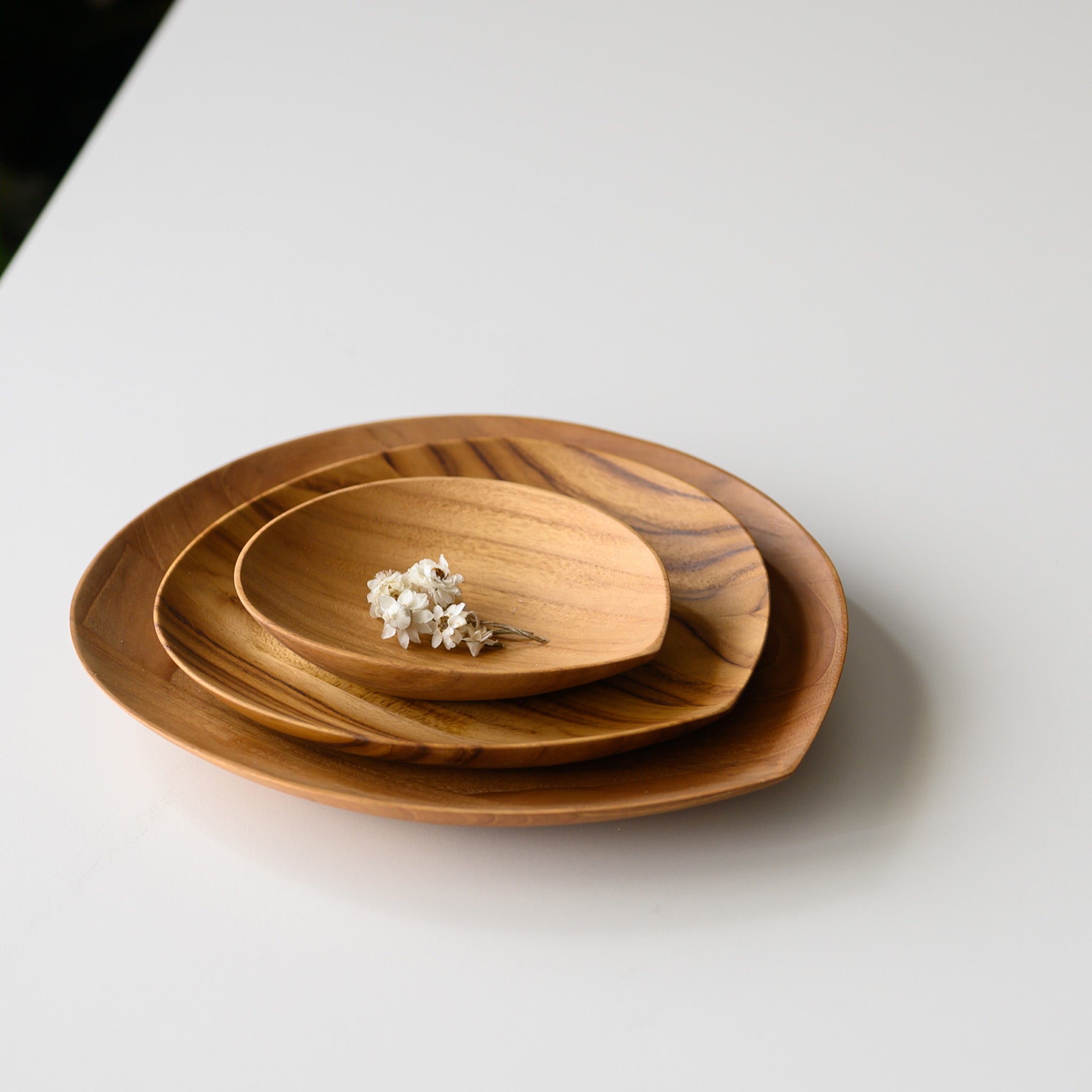 LIFE PLATE L (TEAK)