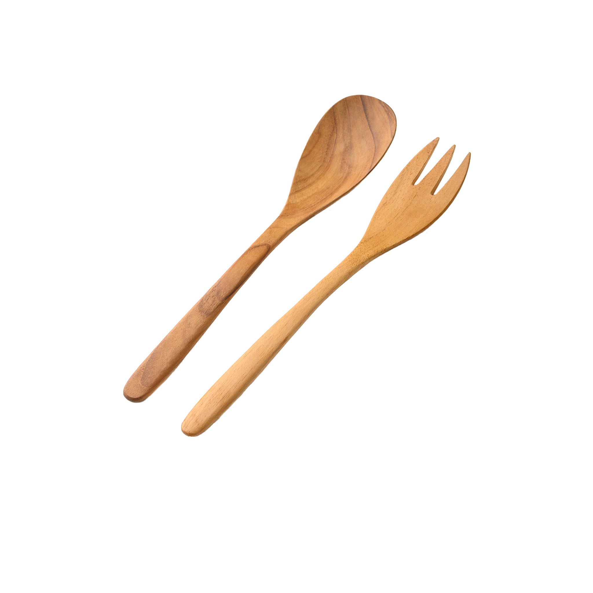FOREST SALAD SERVER (SPOON & FORK)