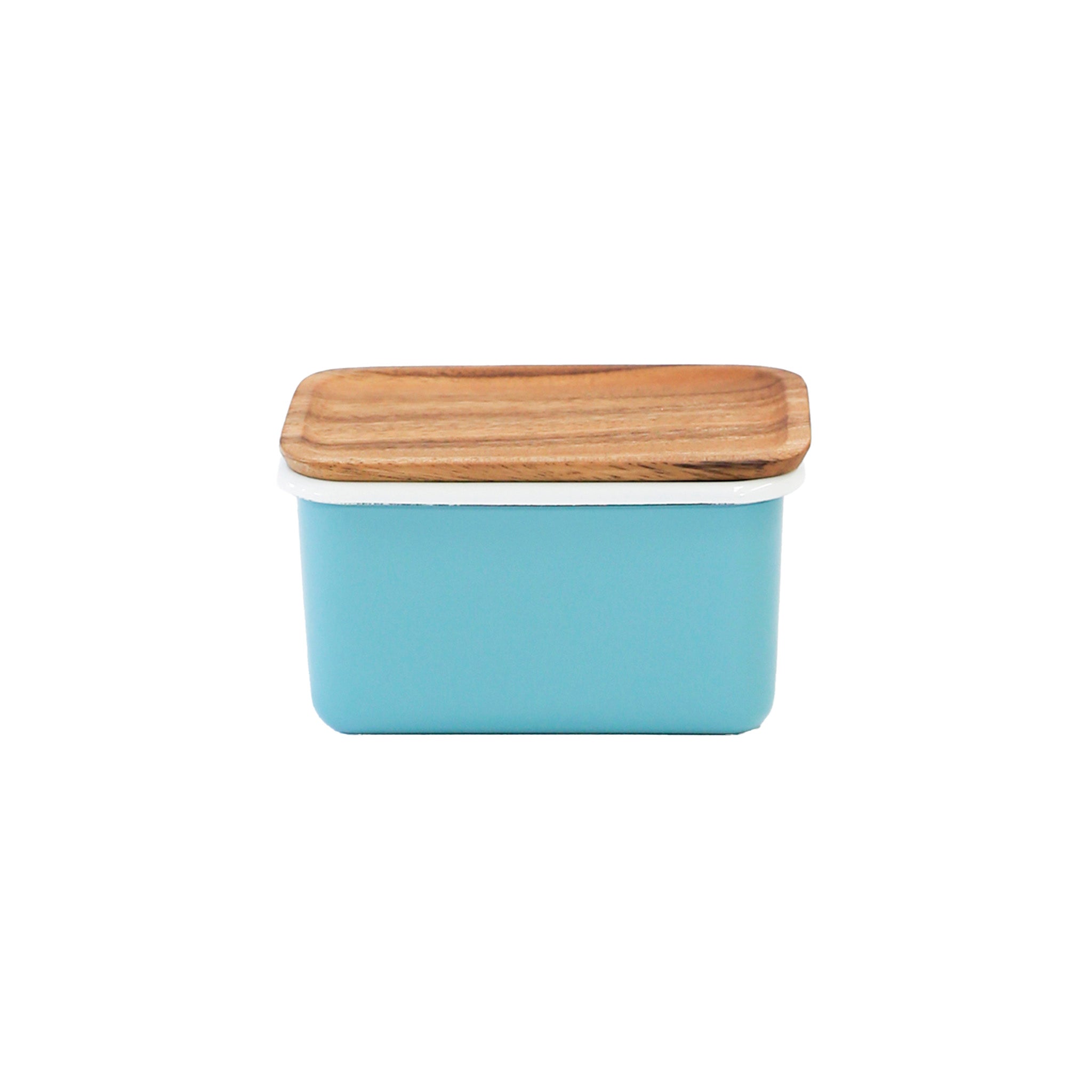 DEEP STORAGE CONTAINER S (STACKABLE) TEAL