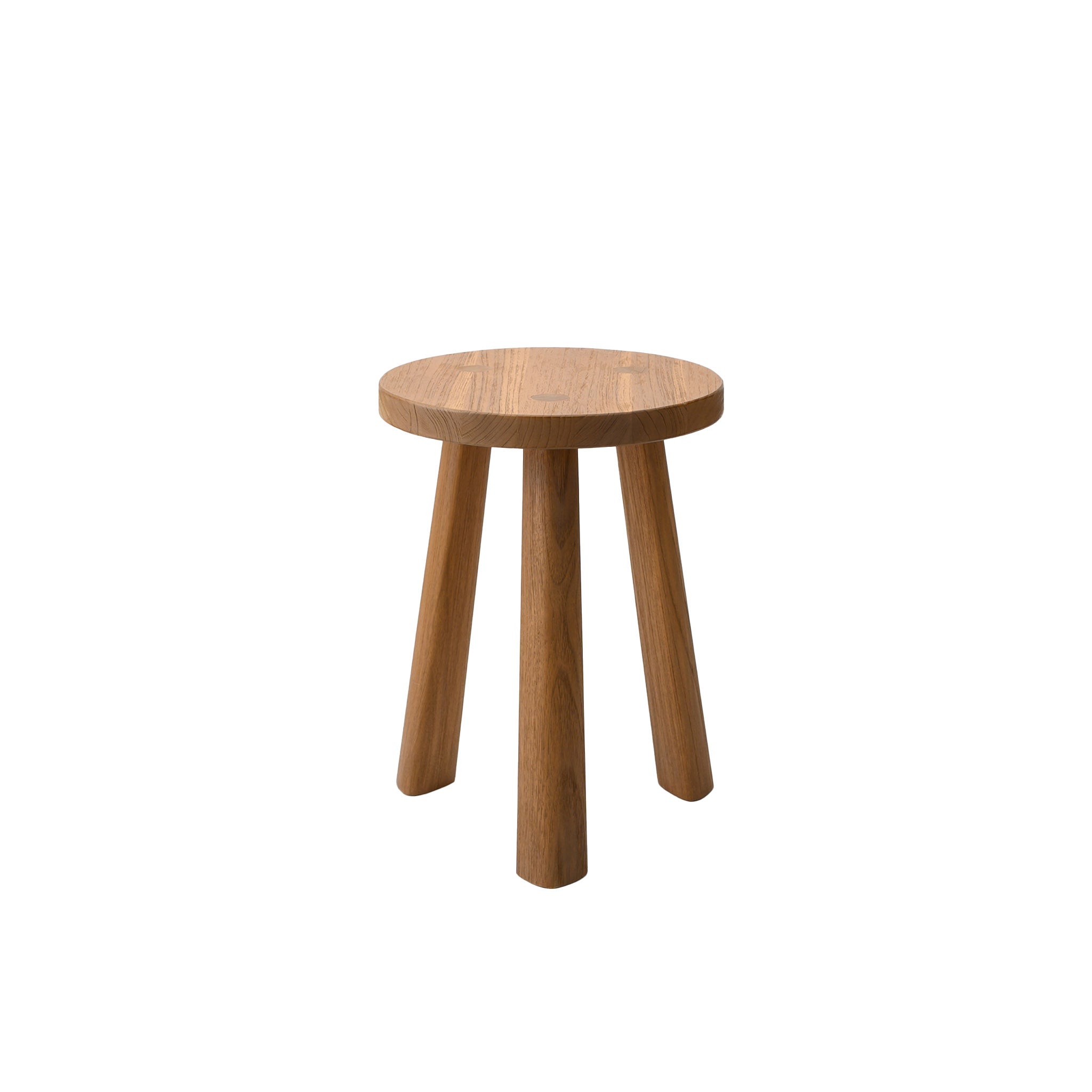 BUTTON STOOL 29 (TEAK)