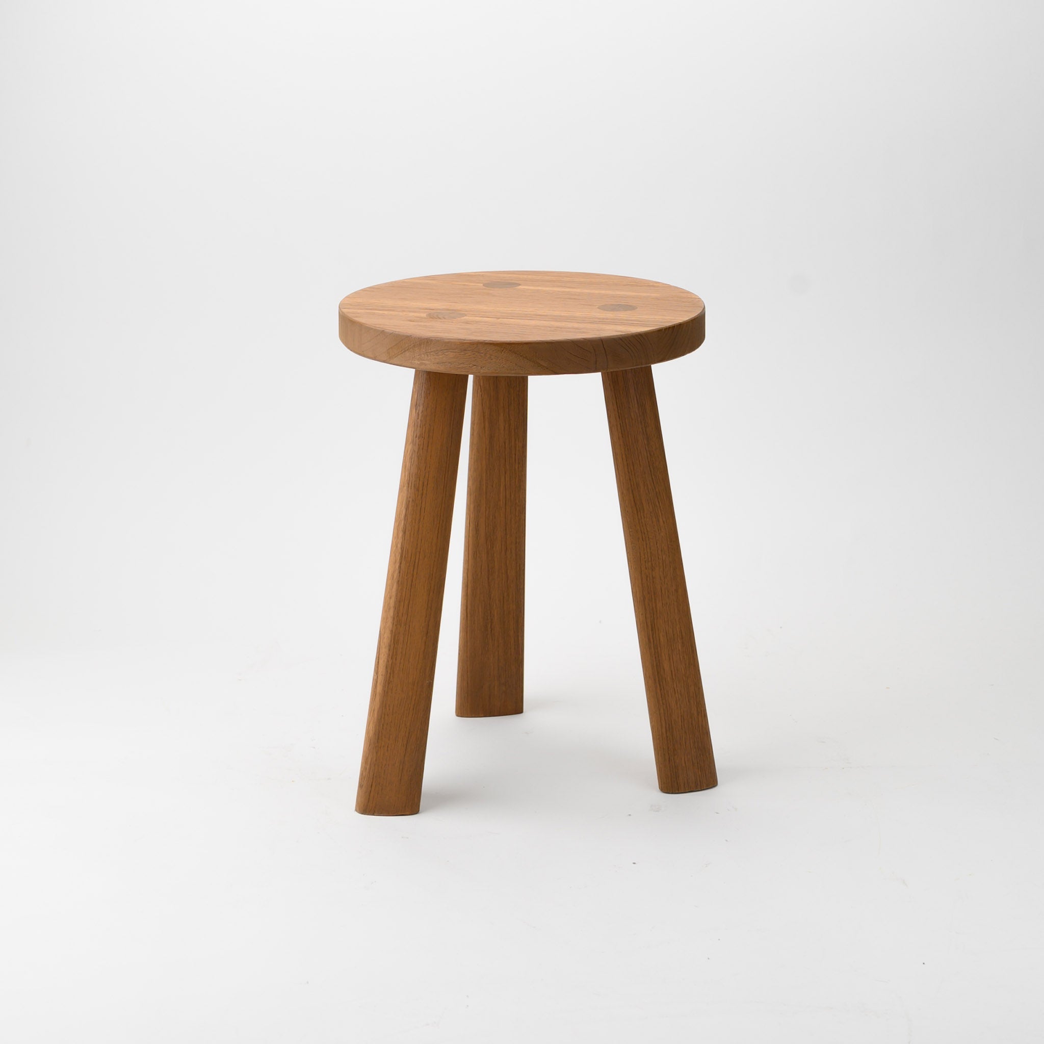 BUTTON STOOL 29 (TEAK)