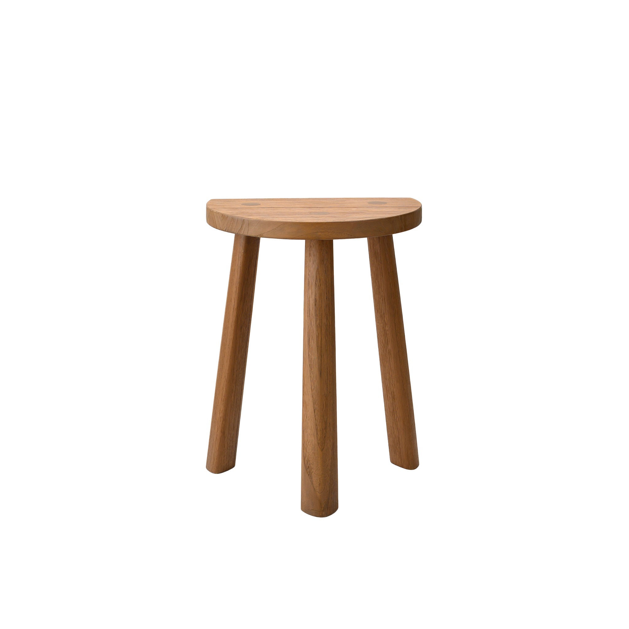BUTTON STOOL 35 (TEAK)