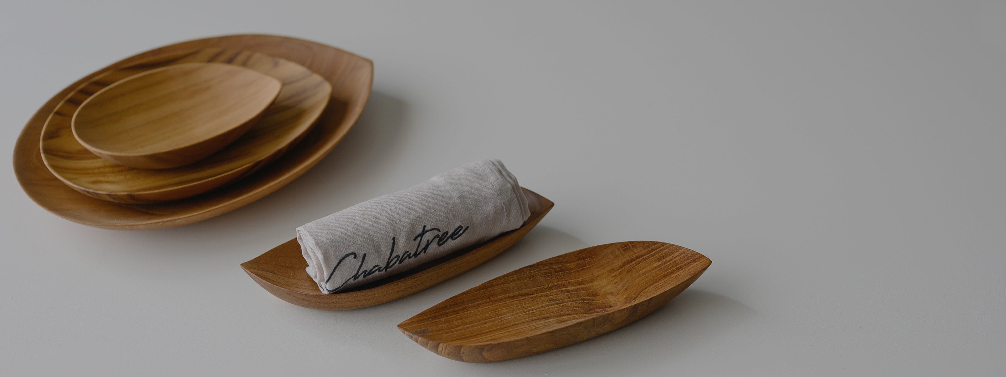 chabatree♡プレート4枚 Chabatree: Sustainable Wooden Kitchenware & Home Décor