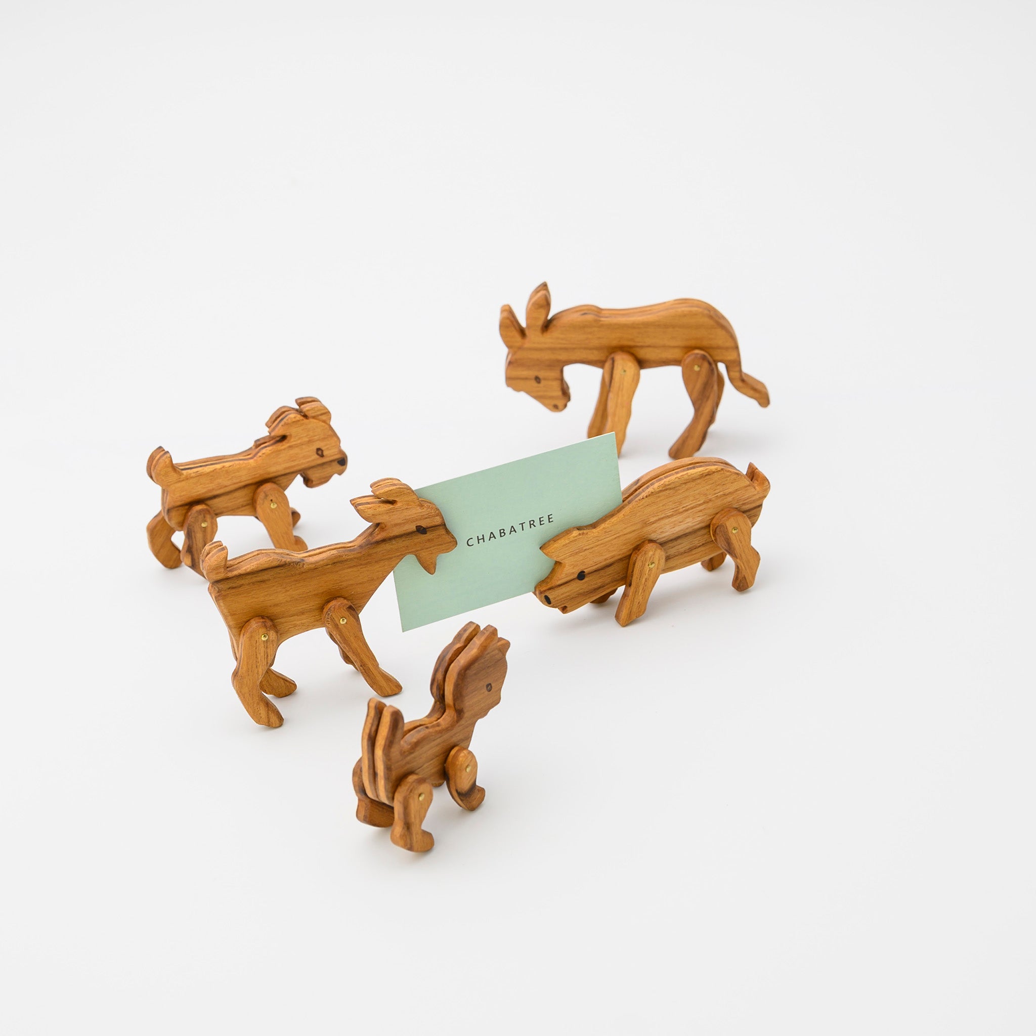 TINY TALE CARD HOLDER  PIG