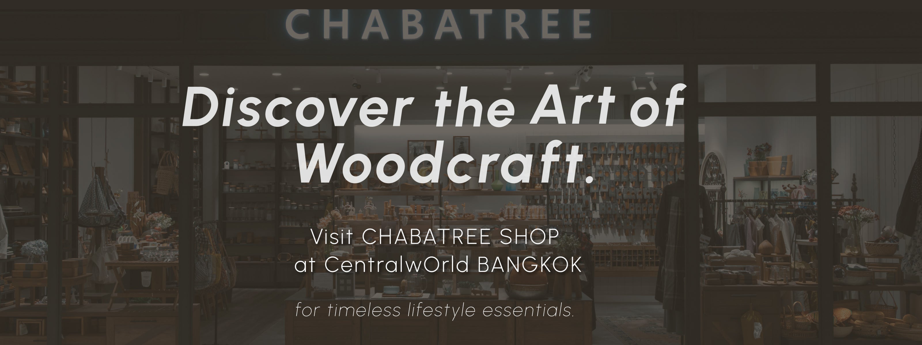 Chabatree: Sustainable Wooden Kitchenware & Home Décor