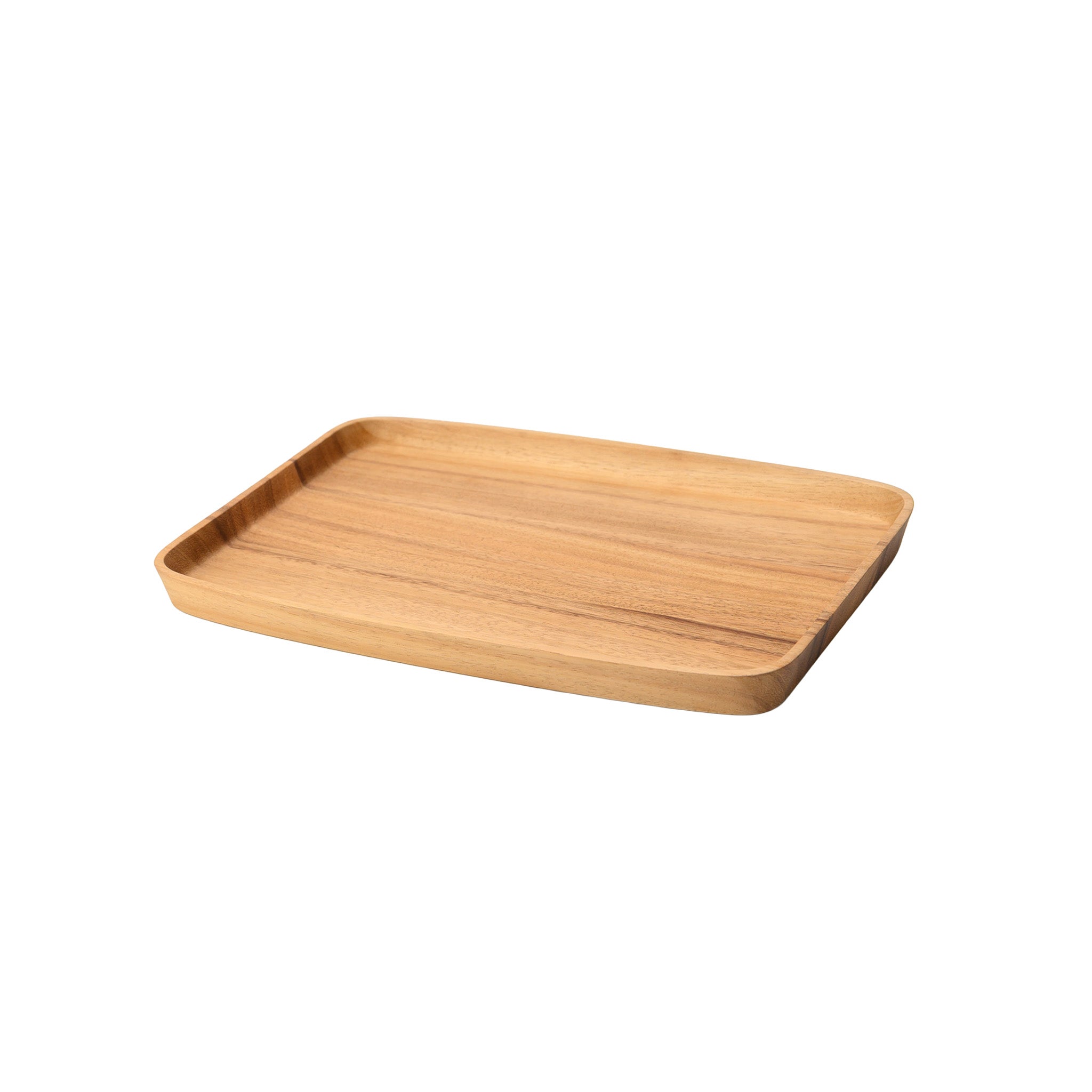 LIMPID REGTANGULAR TRAY M  (ACACIA)
