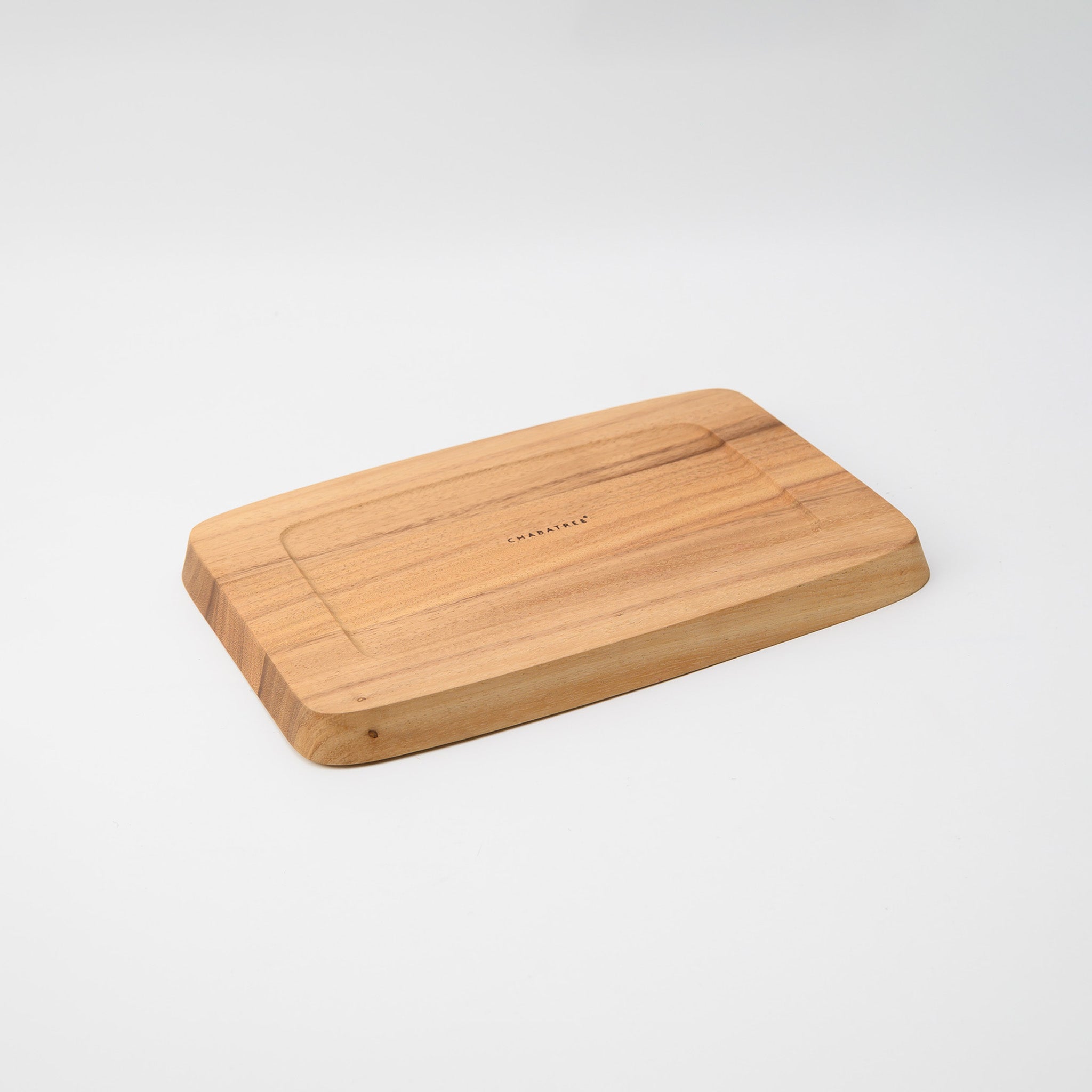 LIMPID REGTANGULAR TRAY M  (ACACIA)