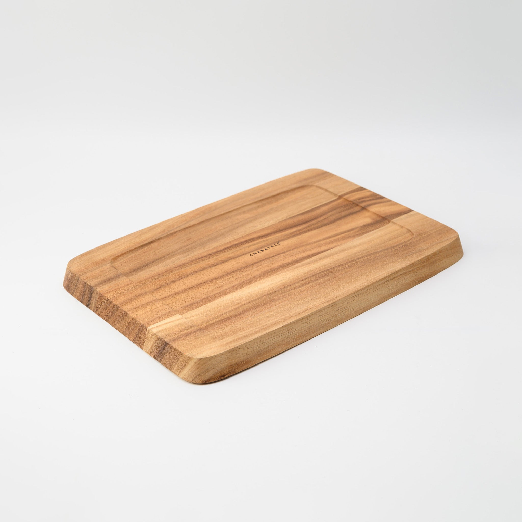 LIMPID REGTANGULAR TRAY L  (ACACIA)