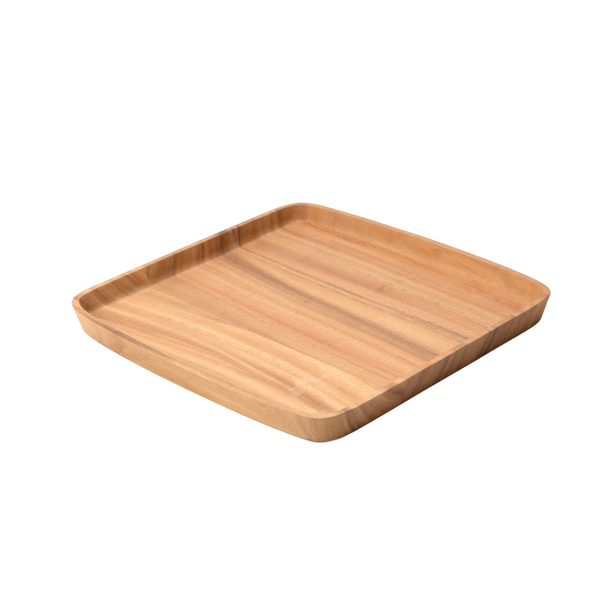 LIMPID SQUARE TRAY L (ACACIA)