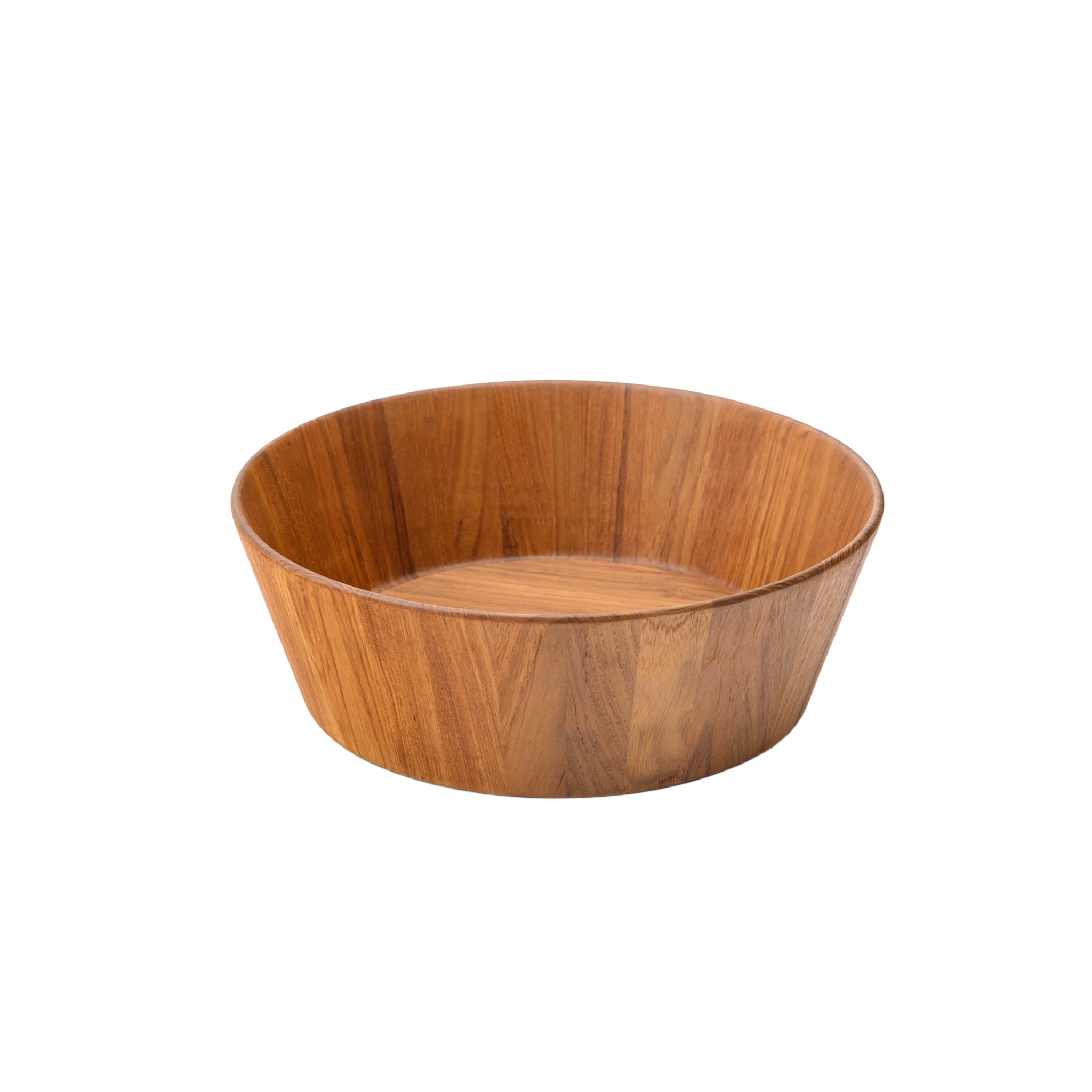 MOON SALAD BOWL LOW TYPE (TEAK)