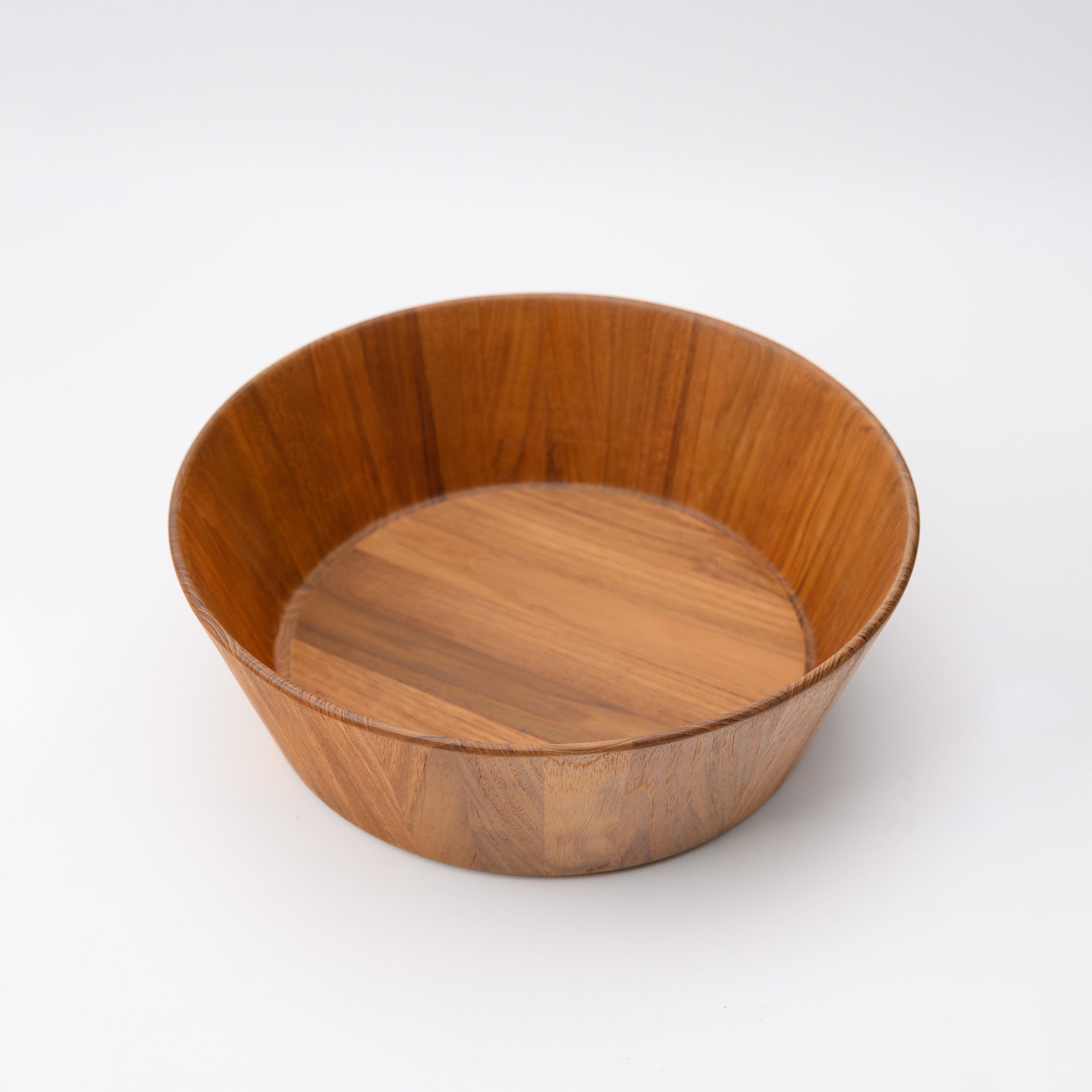 MOON SALAD BOWL LOW TYPE (TEAK)