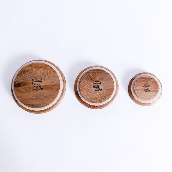 WOODEN LIDS FOR WECK (S)