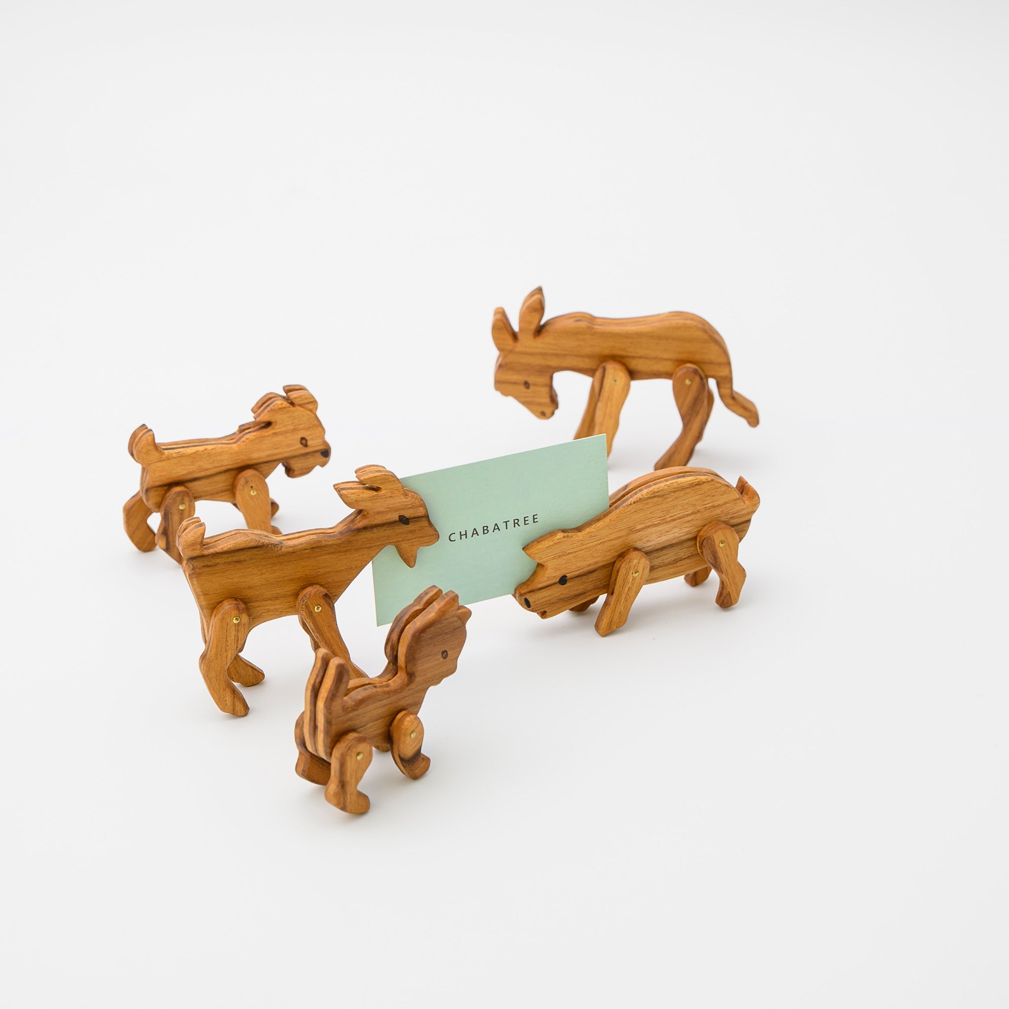 TINY TALE CARD HOLDER CAT