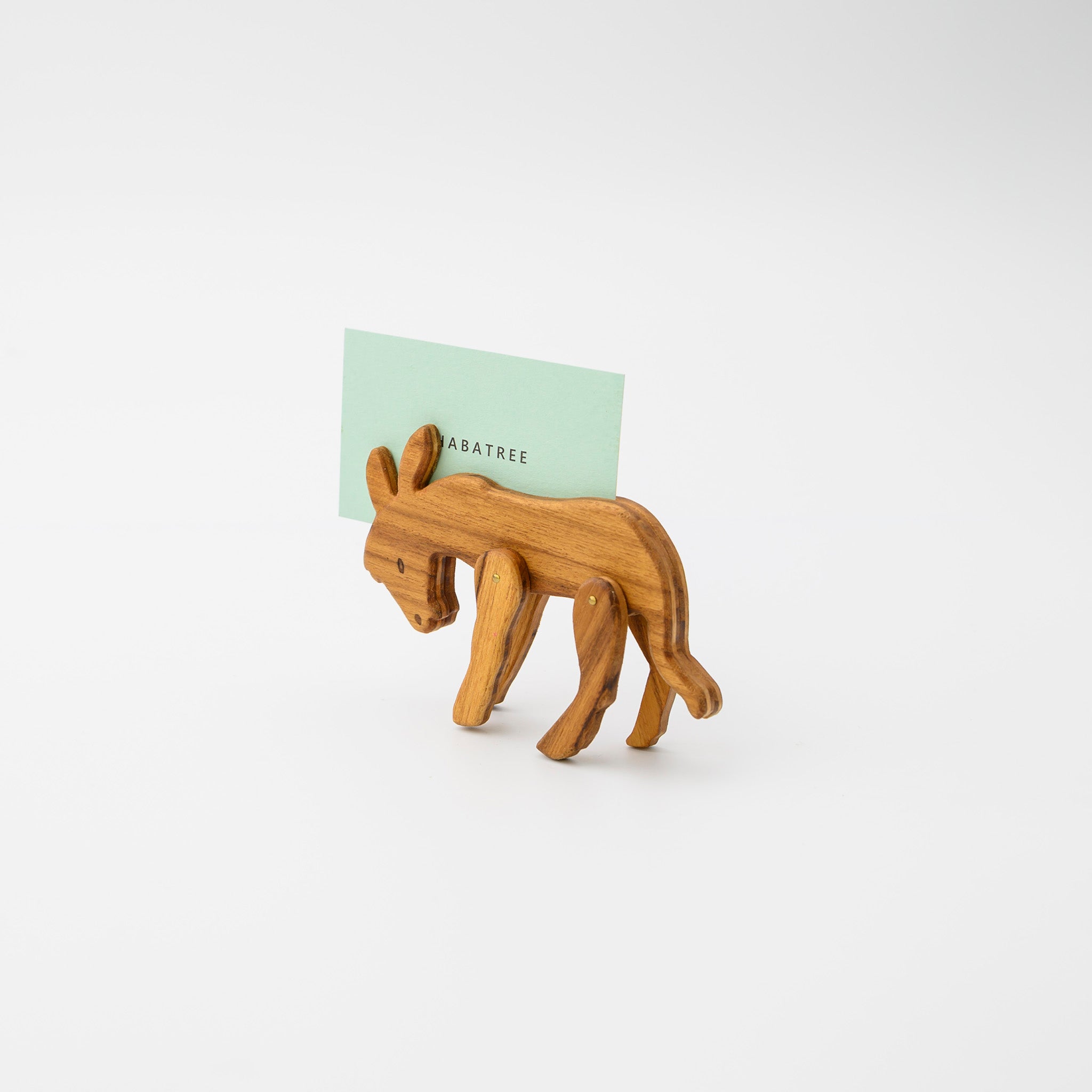 TINY TALE CARD HOLDER DONKEY