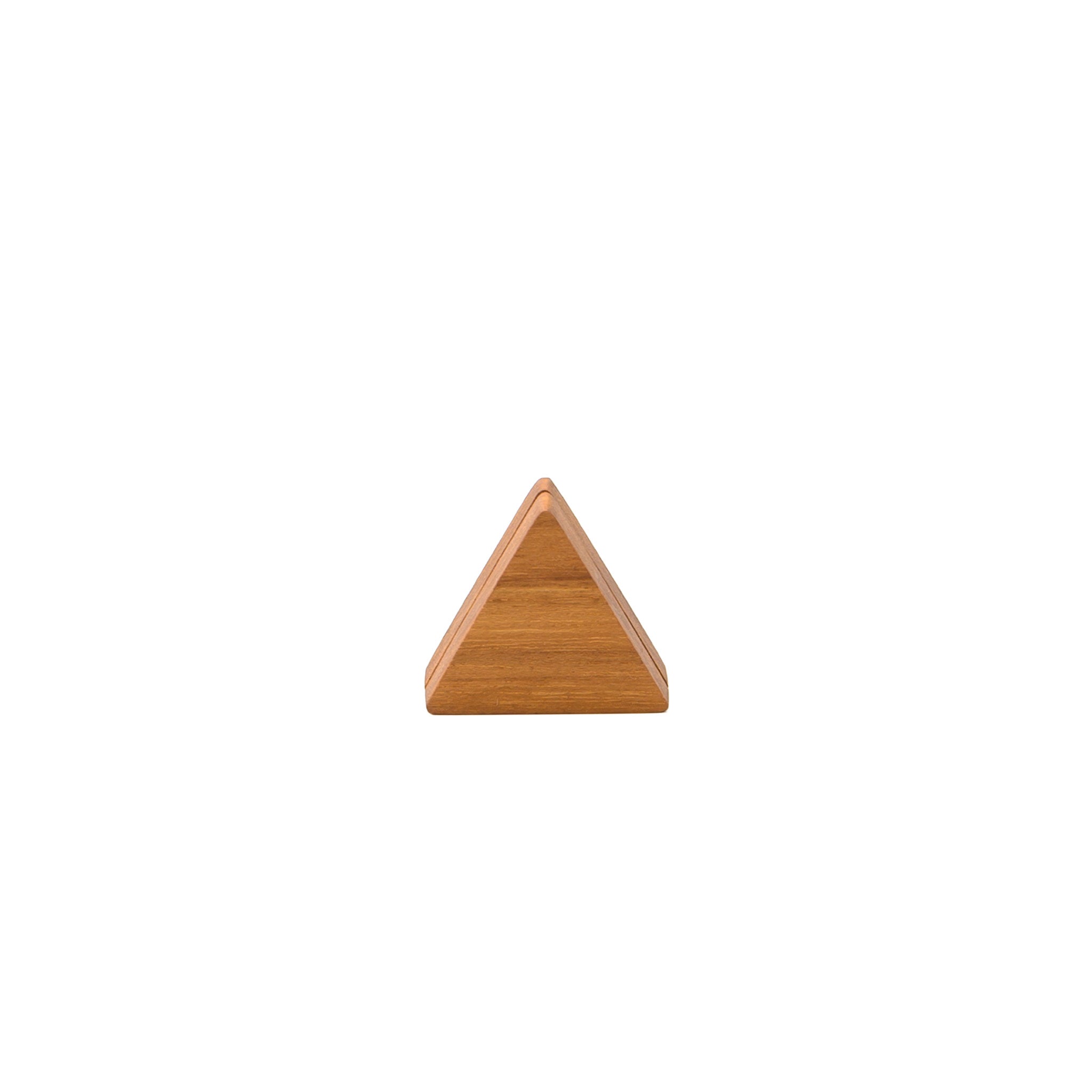 MOKU HUG CARD HOLDER TRIANGLE 4 (TEAK)
