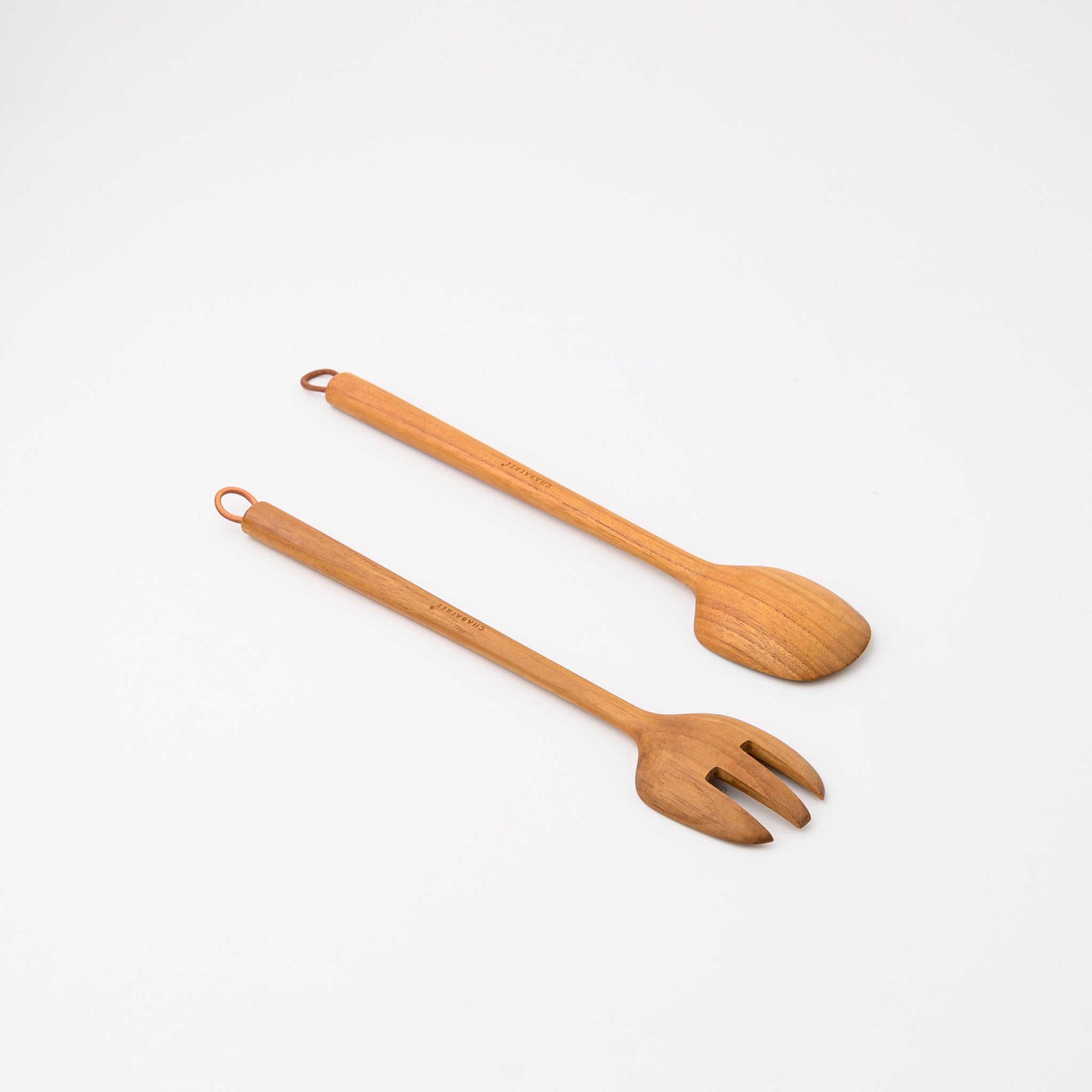 LIMPID SALAD SERVING SET  (SPOON & FORK)