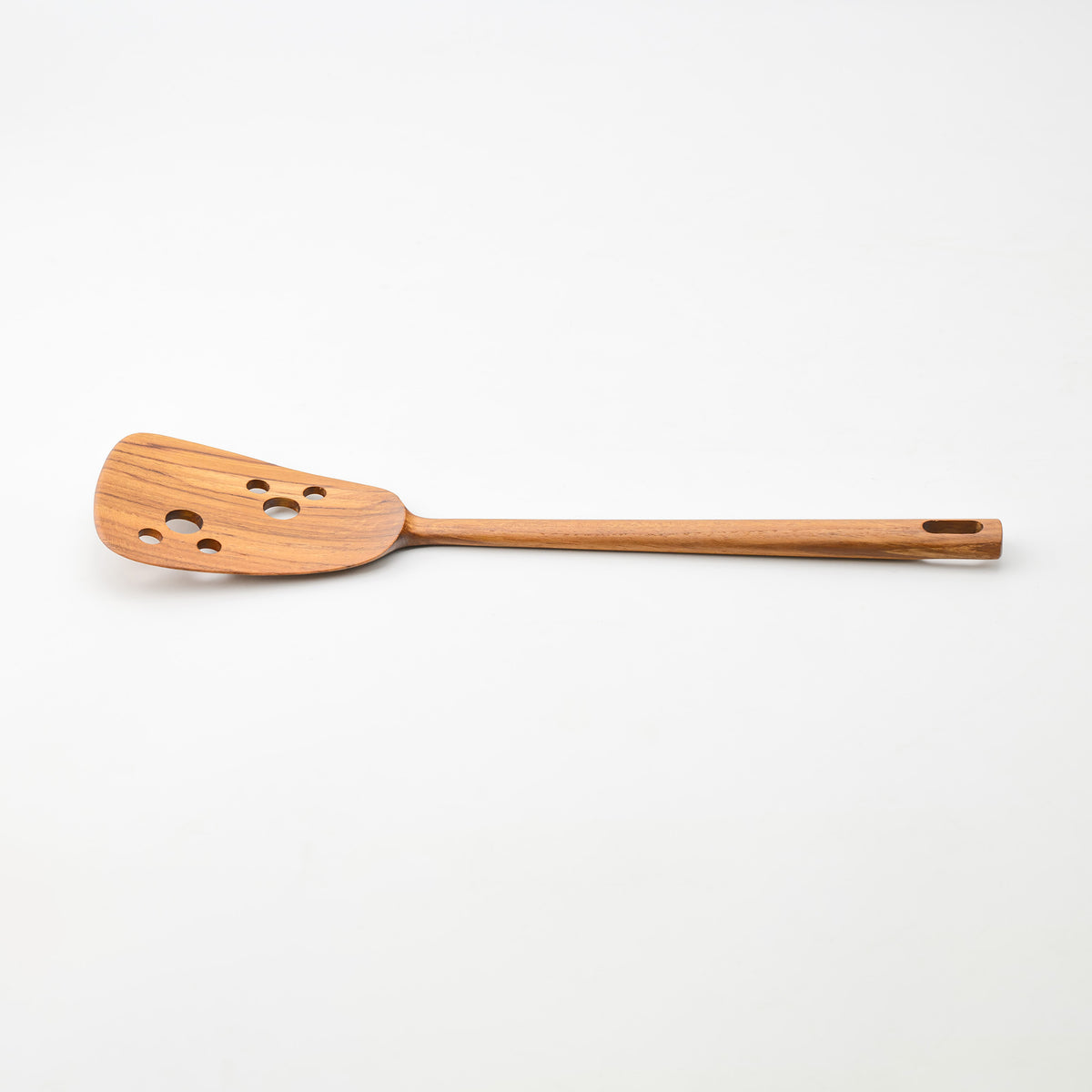 LIMPID SPATULA WITH HOLES (TEAK)