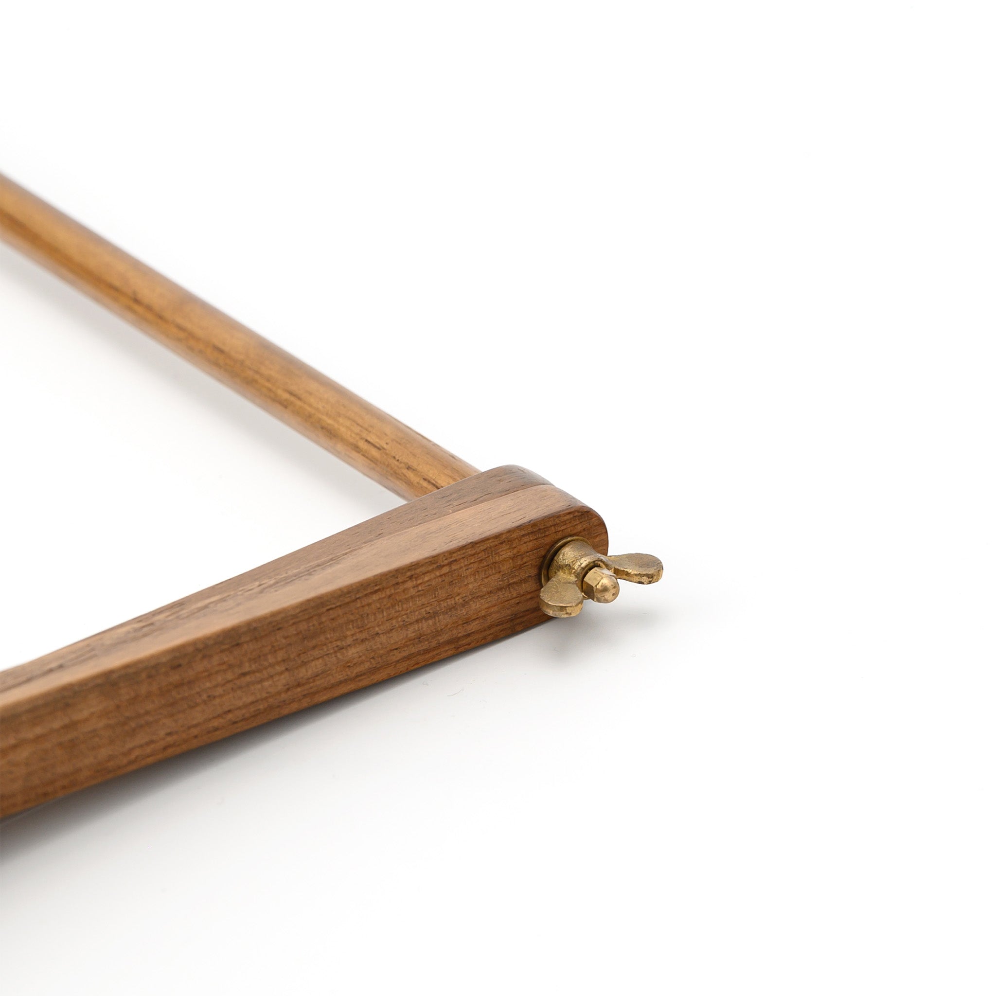 FOLDING DISHCLOTH HANGER (TEAK)