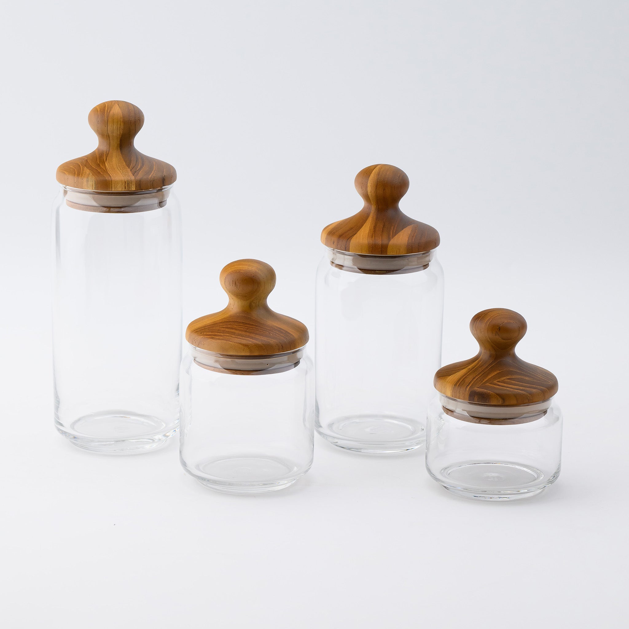 VIENNA BLOOM GLASS JAR 1000 CC