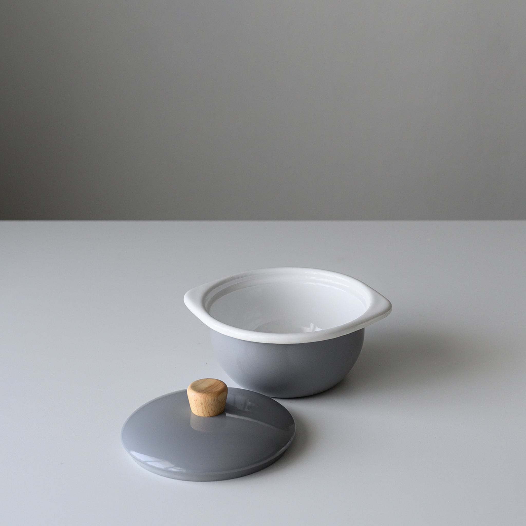 COTTON 15 CM. COCOTTE POT (LIGHT GRAY)