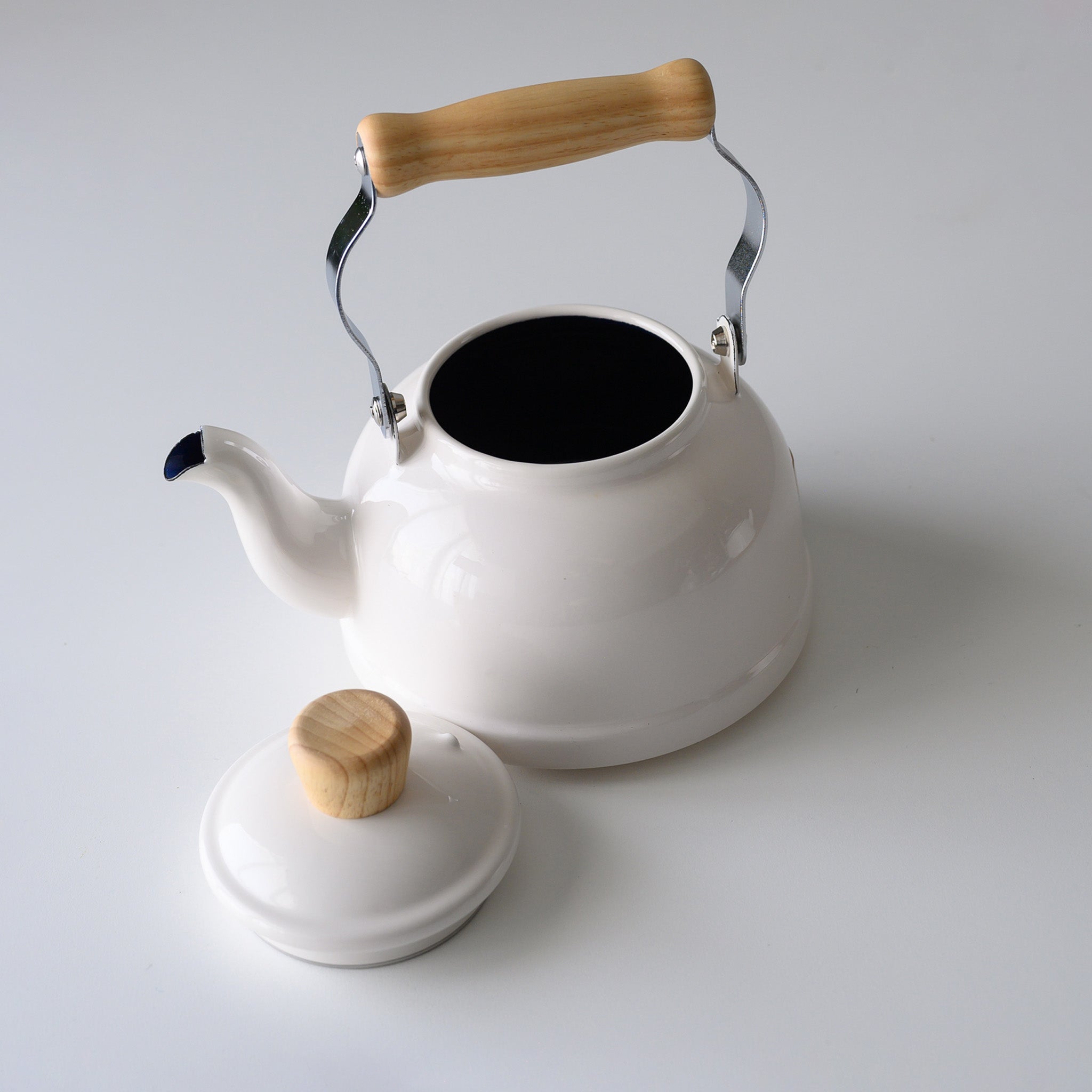 COTTON 1.6 LTR. TEA KETTLE (WHITE)