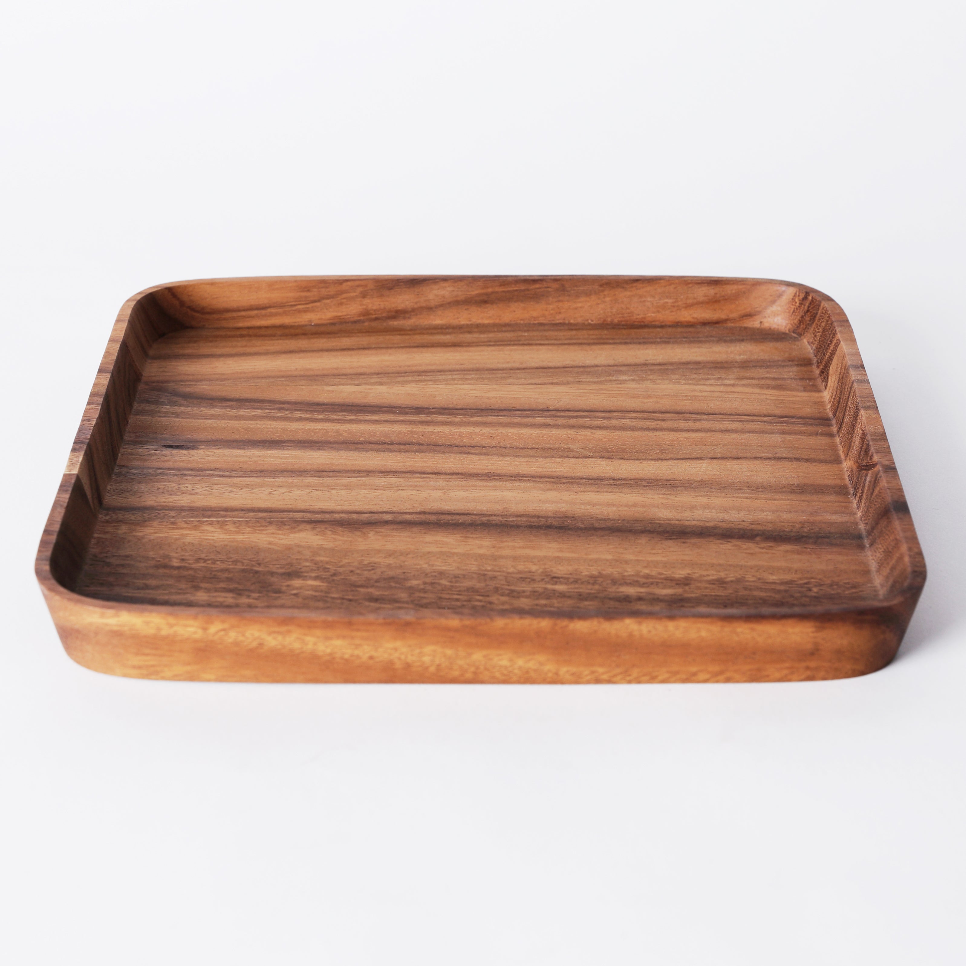 LIMPID SQUARE TRAY M  (ACACIA)