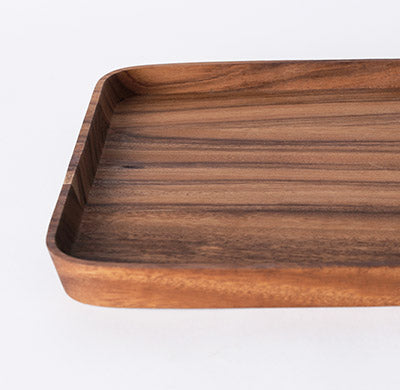 LIMPID SQUARE TRAY M  (ACACIA)