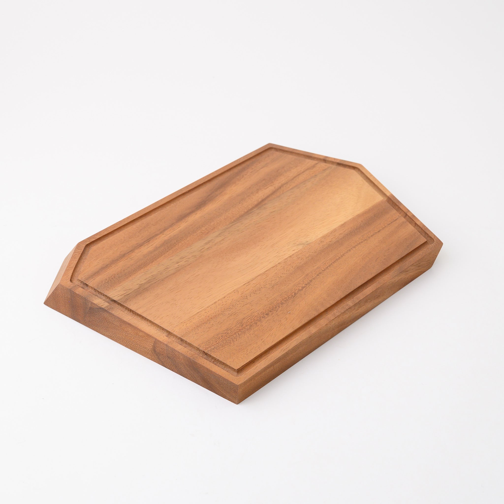 EDGE CUTTING BOARD L WITH GROOVE