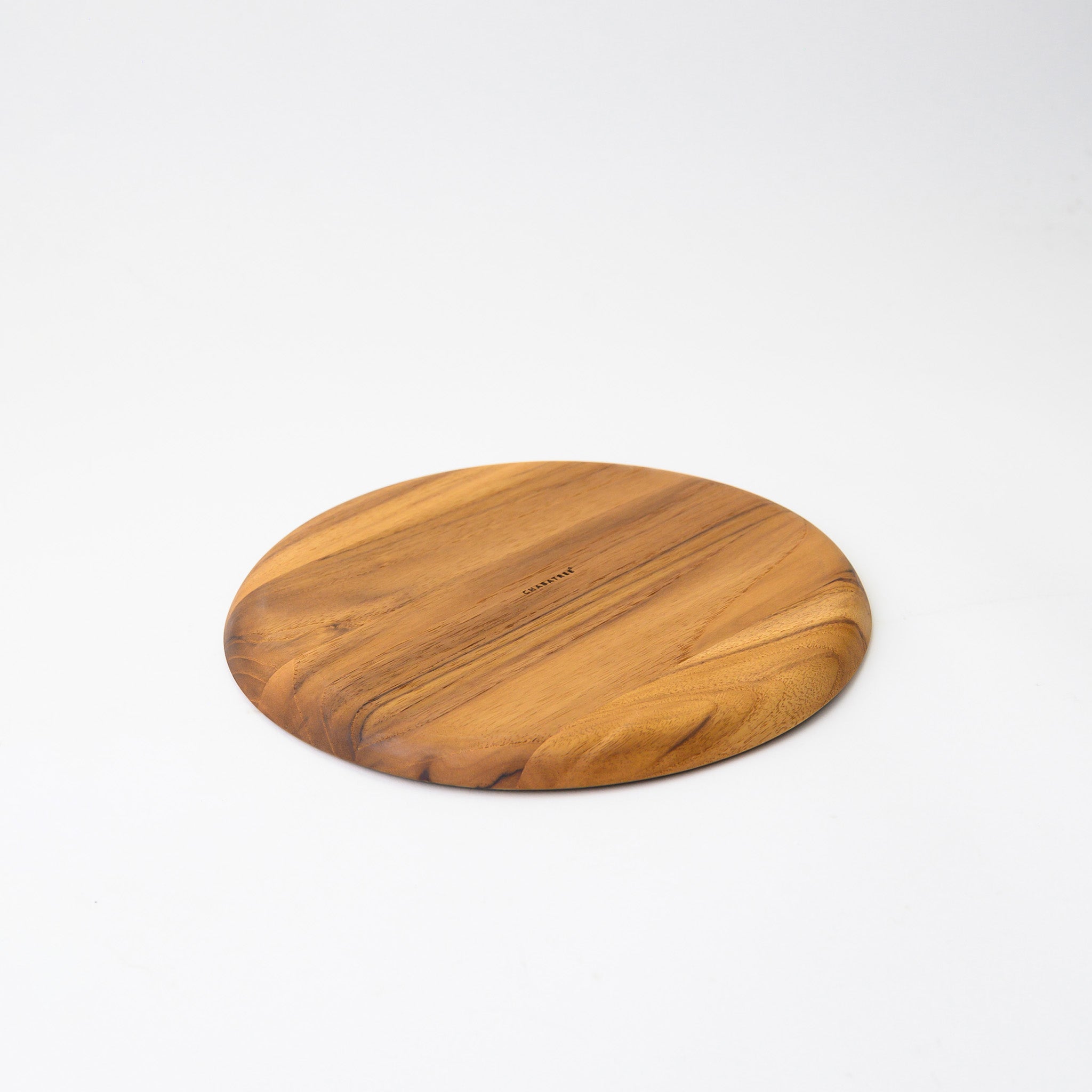 BLANCHE ROUND TRAY 26 CM. (TEAK)