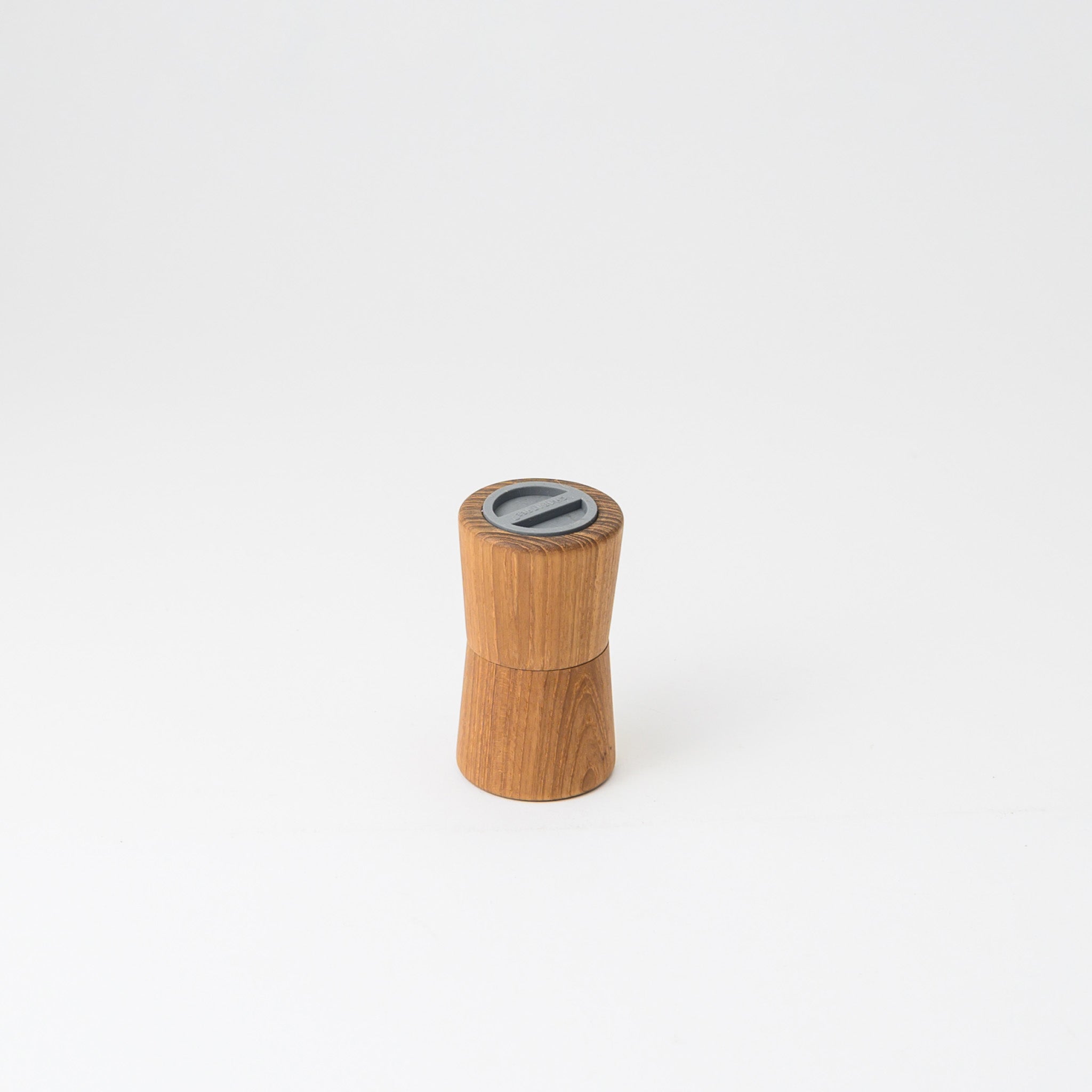 MINI CONE SALT OR PEPPER GRINDER (TEAK)