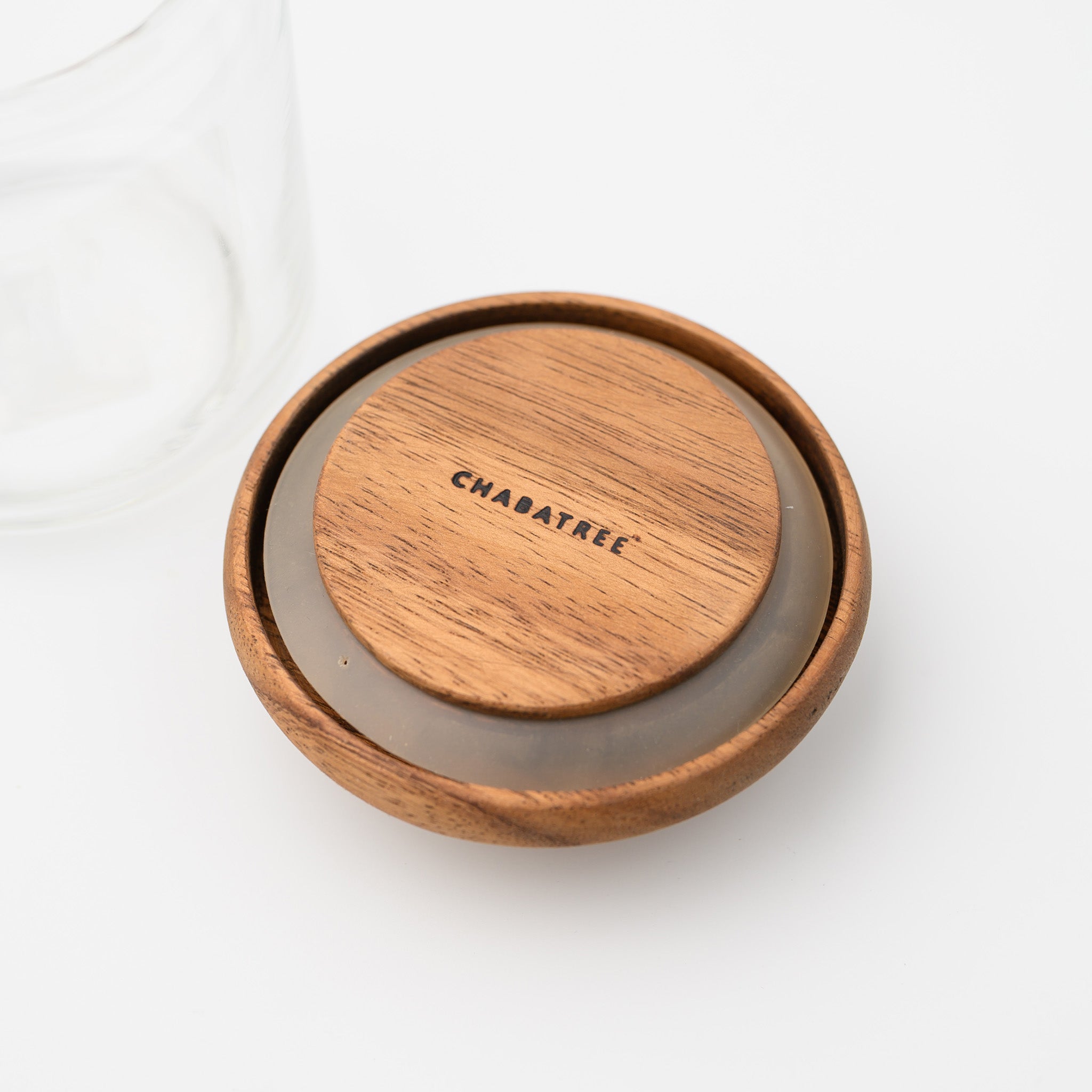 HIS SPROUT JAR 750 CC LID ACACIA